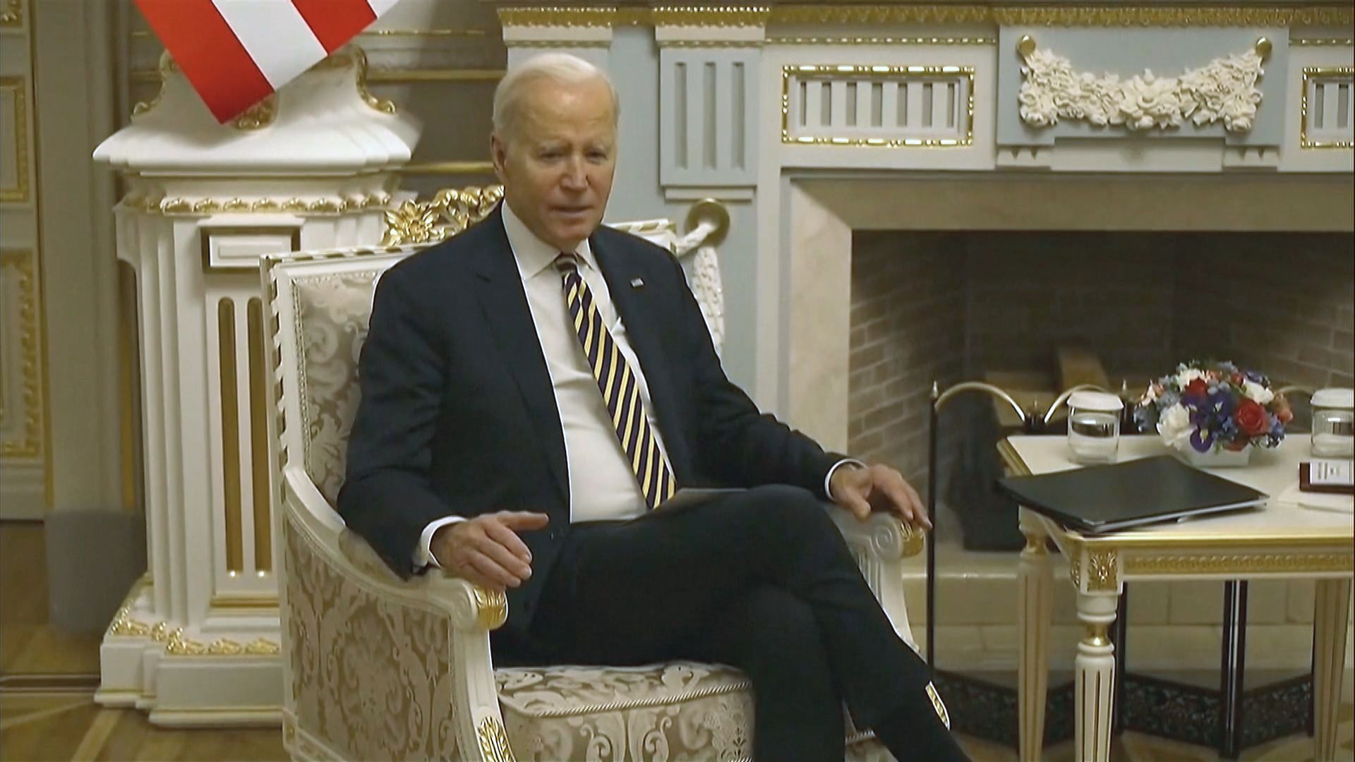 美國總統拜登突發訪問烏克蘭首都基輔　公布加碼向烏克蘭提供五億美元軍事援助