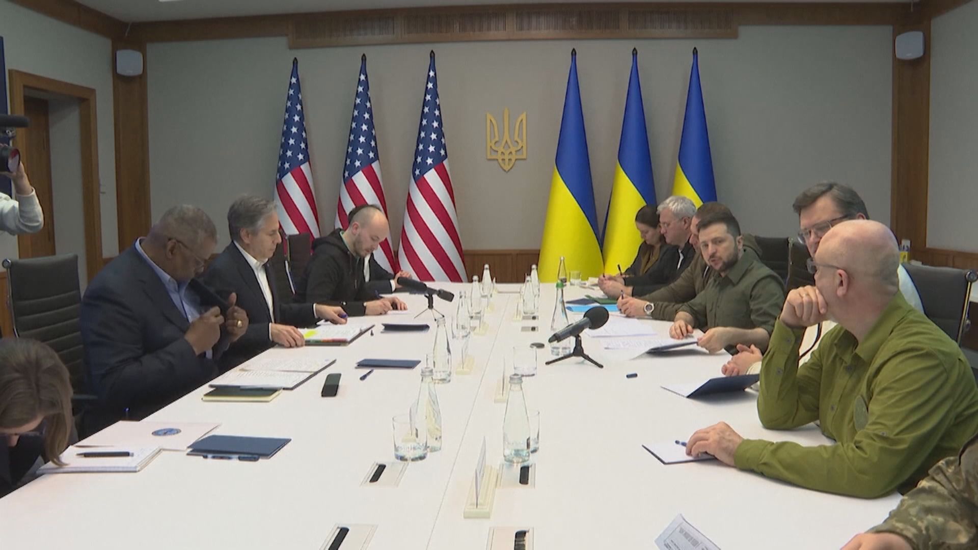 美國官員戰事後首次正式出訪烏克蘭