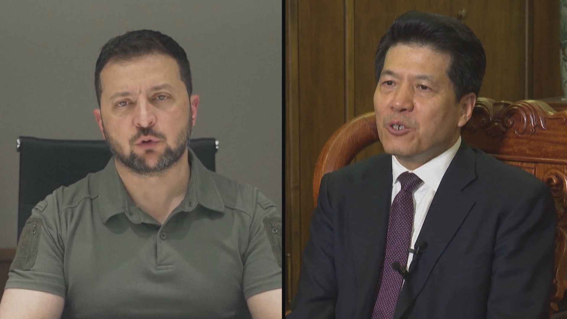 李輝在基輔晤澤連斯基 