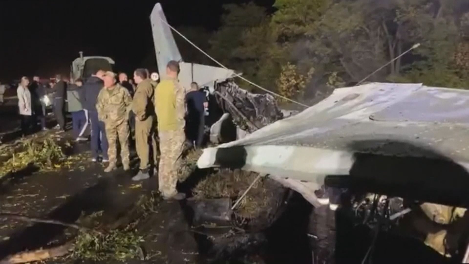 烏克蘭一軍機墜毀　至少22人死亡