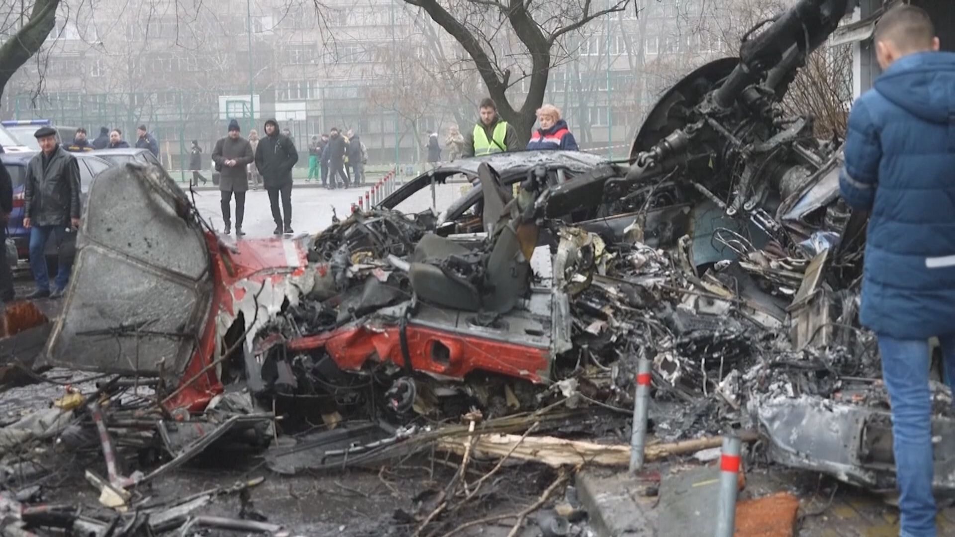 烏克蘭內政部長在直升機墜毀事故中死亡