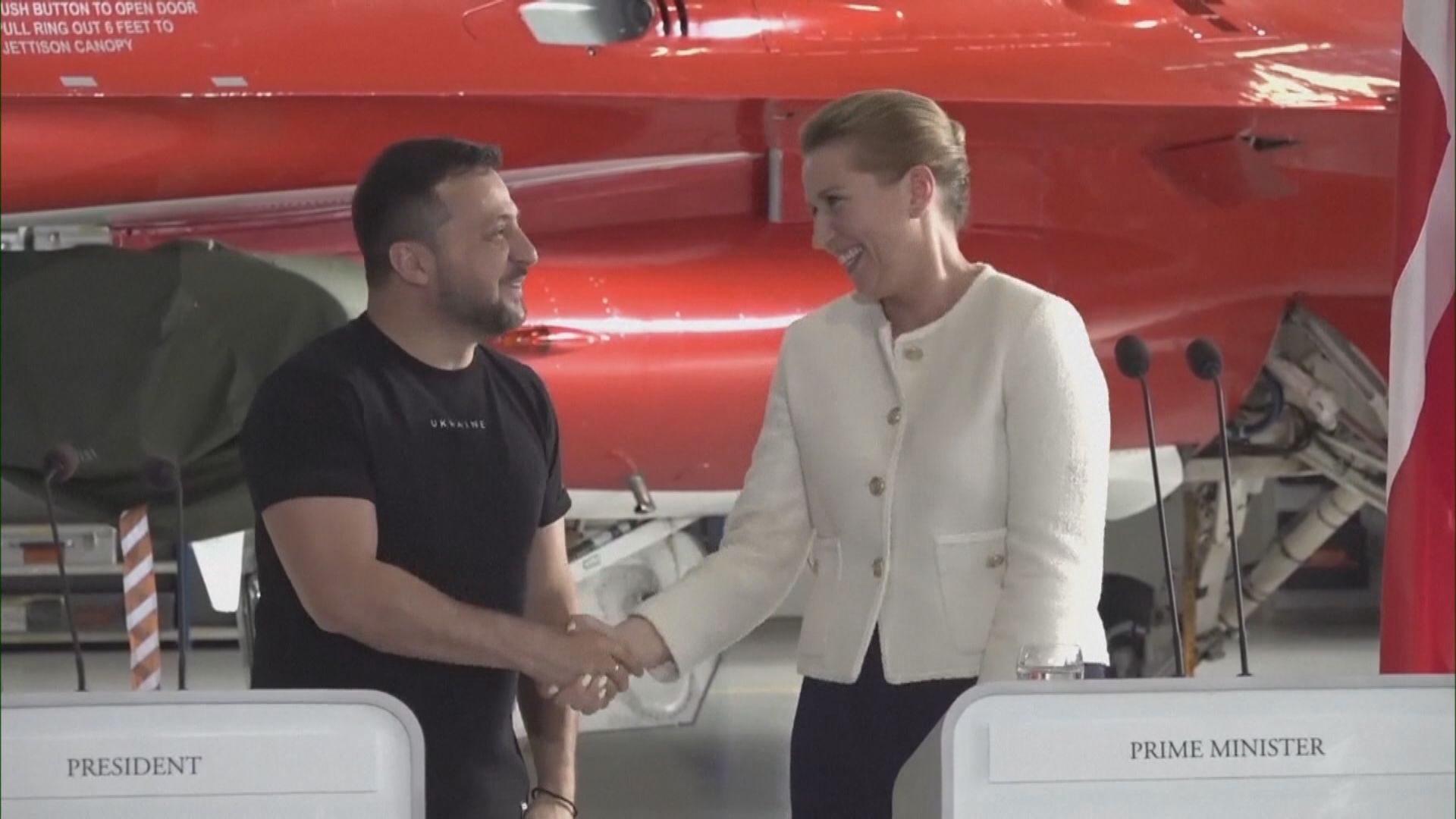 丹麥承諾向烏方交付19架F-16戰機