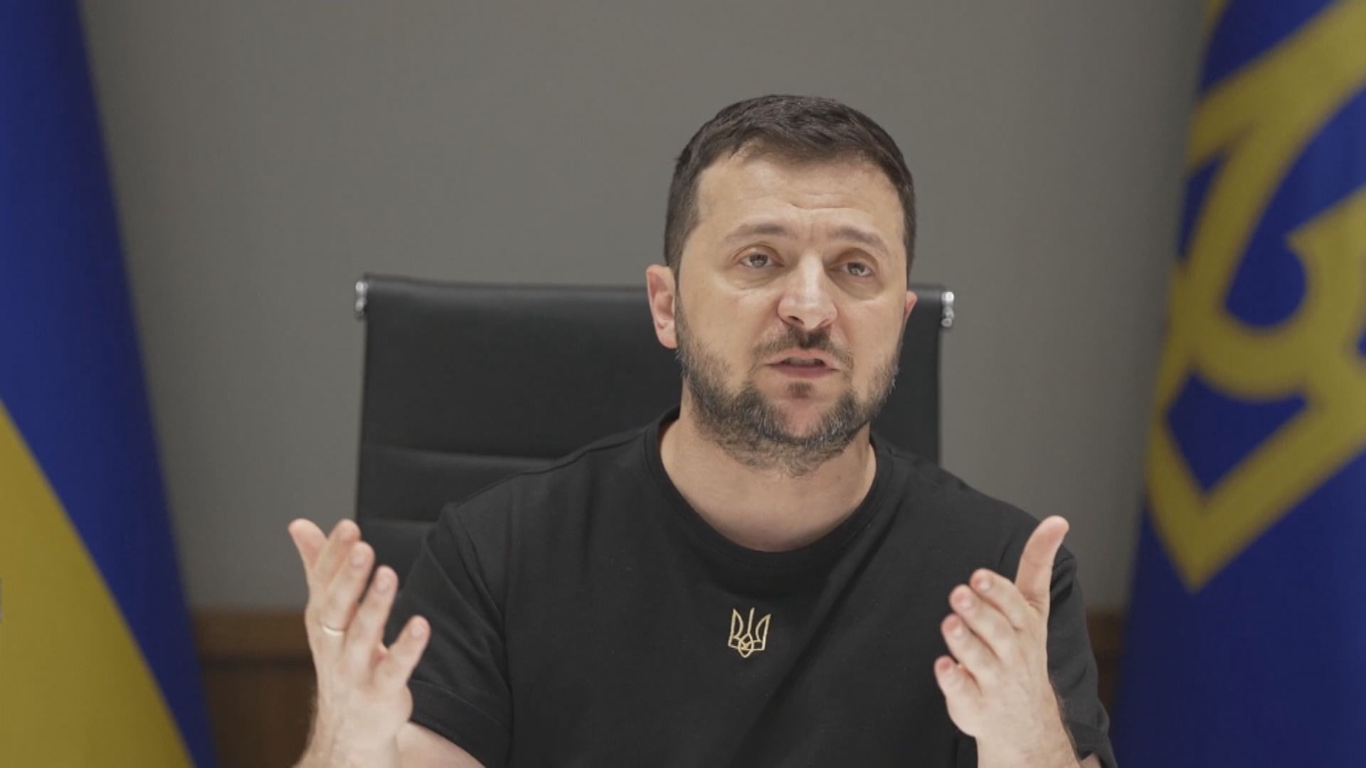 澤連斯基稱正與聯合國合作讓糧食安全出口