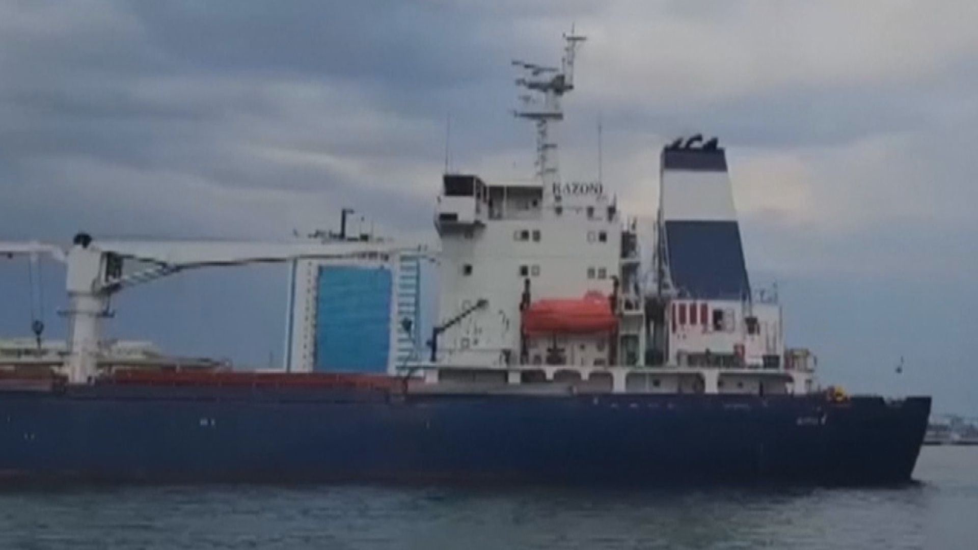 烏克蘭開戰以來首次從南部港口出口糧食