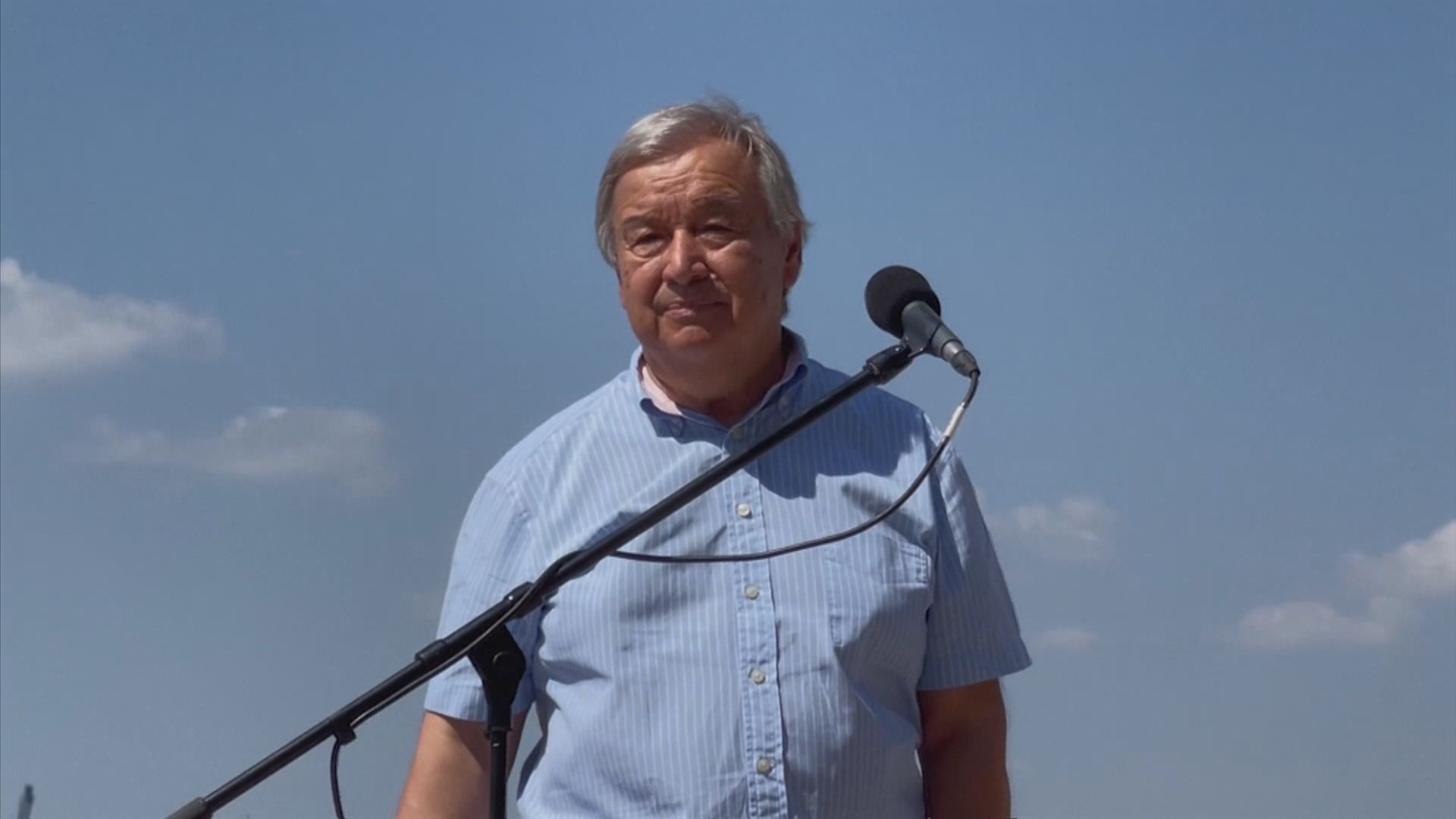 古特雷斯到訪敖德薩　籲確保俄烏糧食出口無阻