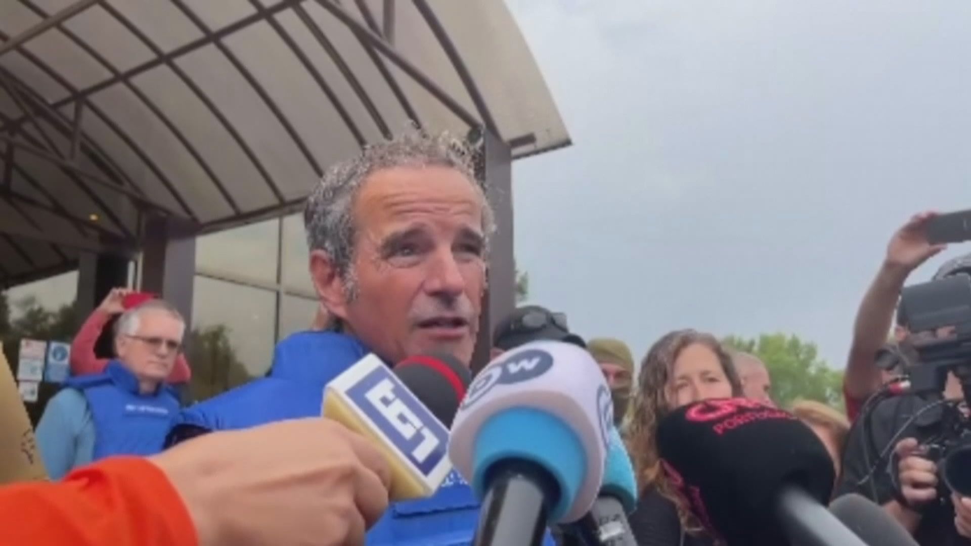 專家團視察扎波羅熱核電廠　俄烏雙方在附近交火