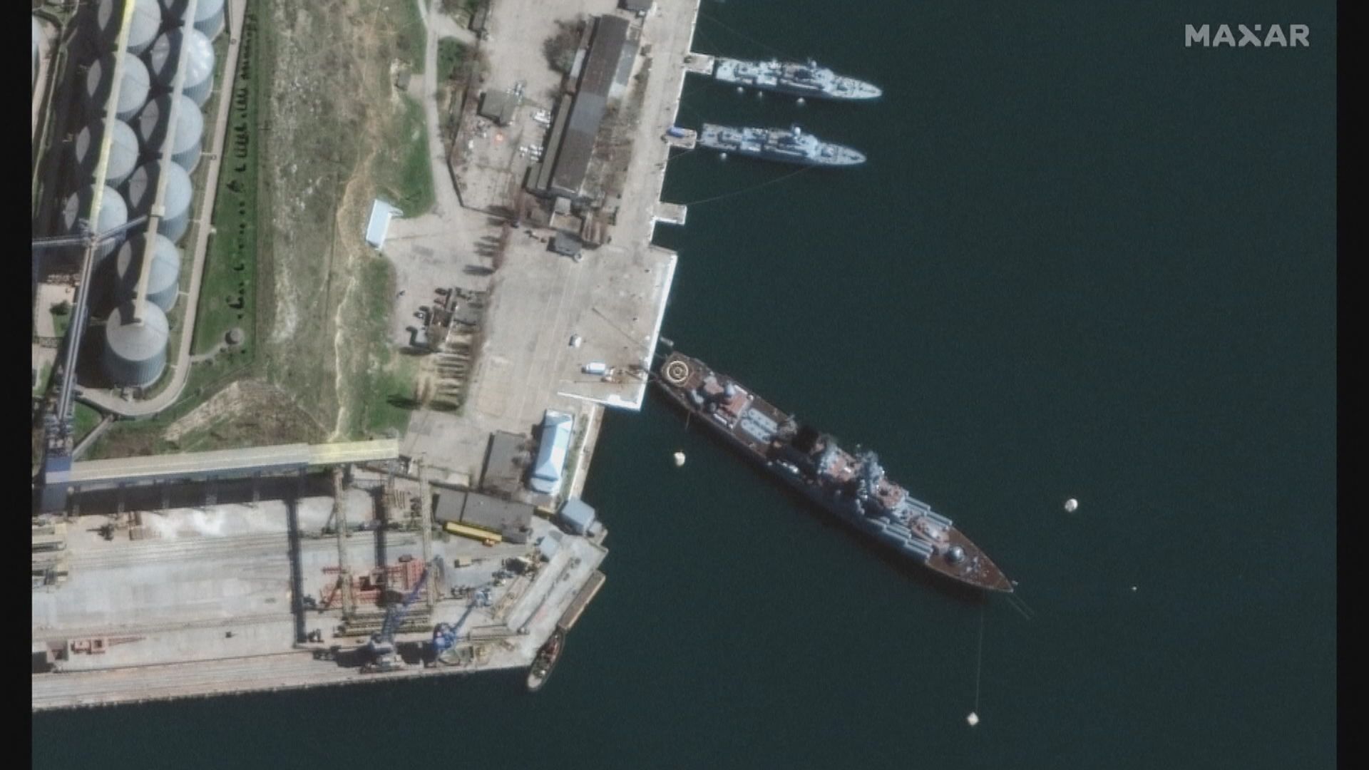 烏克蘭稱導彈擊中莫斯科號