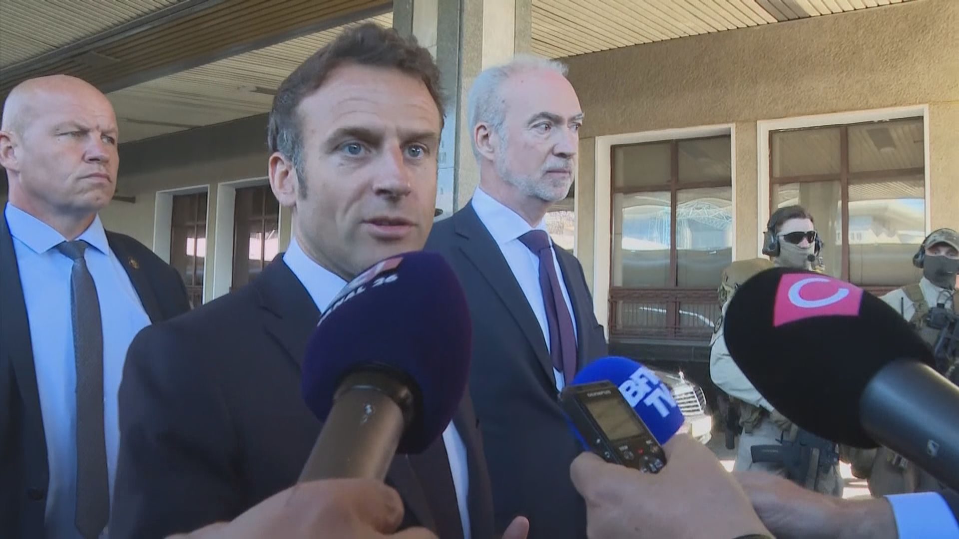 法、德、意及羅馬尼亞領袖到訪基輔　稍後會見澤連斯基