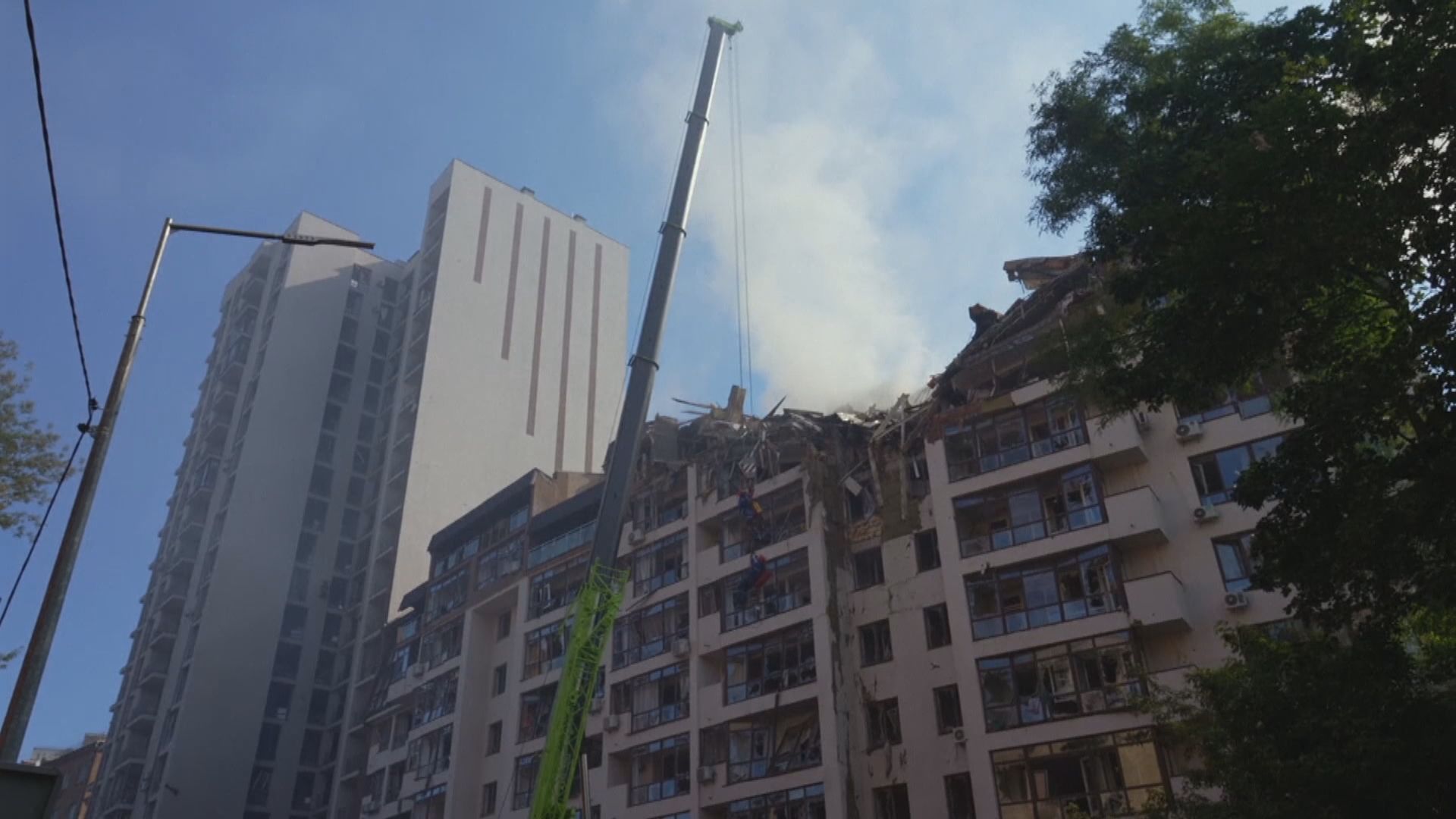 俄軍再次轟炸基輔最少造成一死六傷