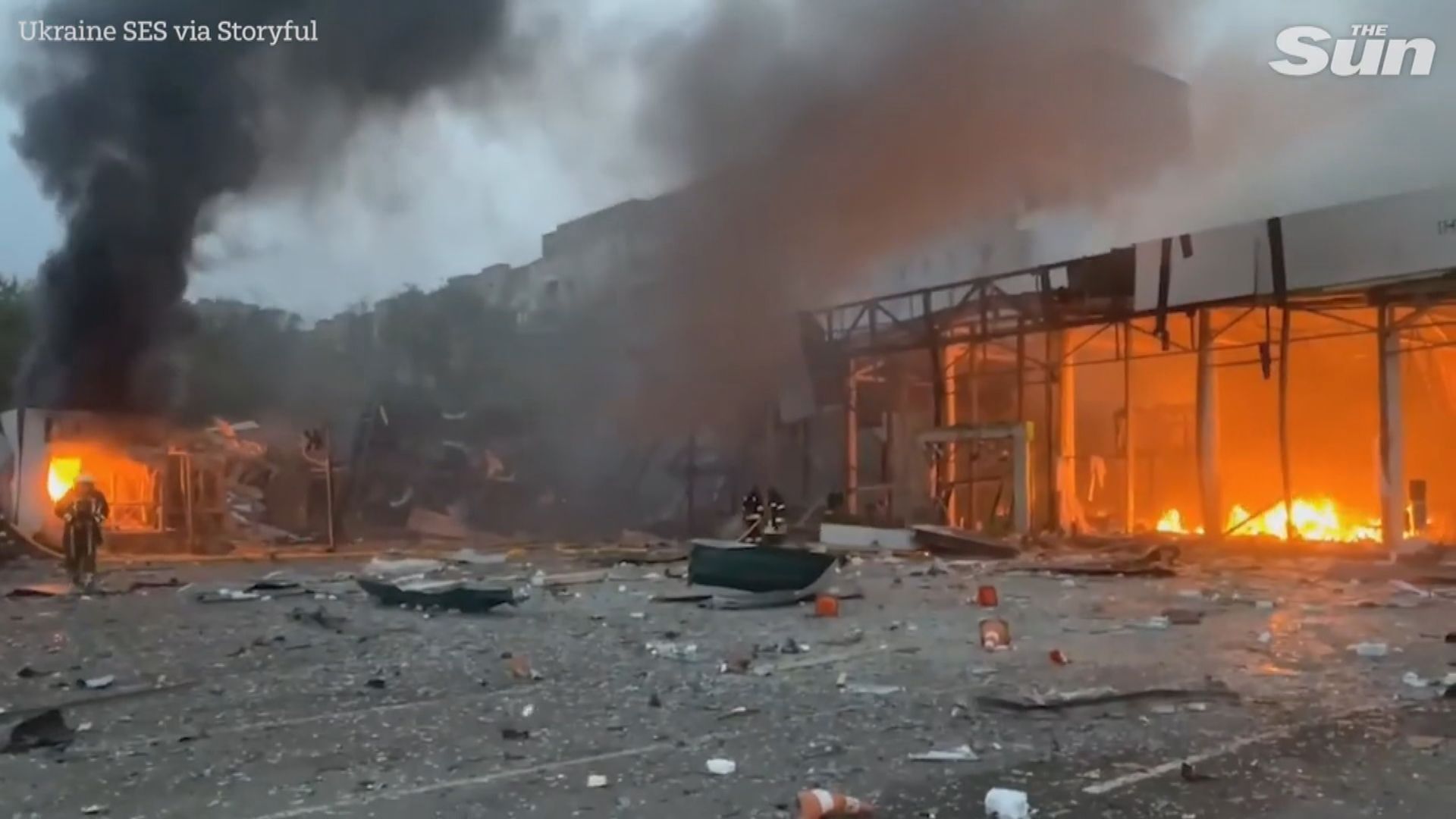 烏克蘭多處周二再受襲　全國響起防空警報