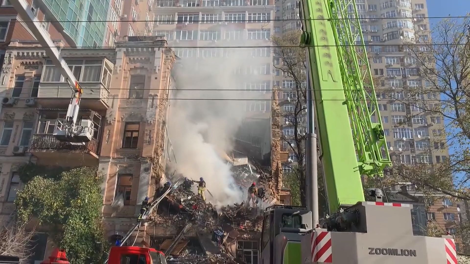 基輔周一再遭空襲　烏克蘭：俄軍無人機所為