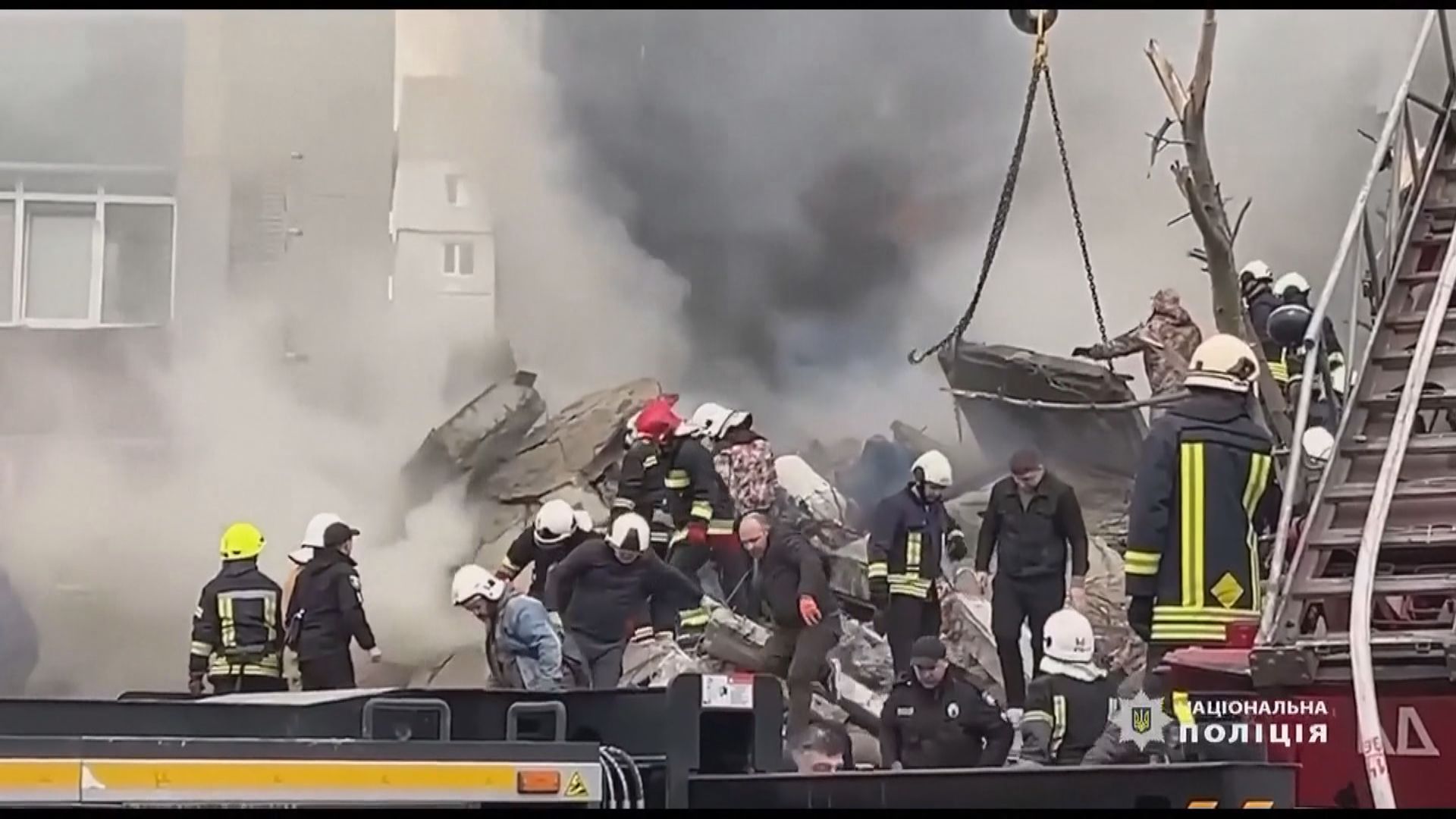 烏克蘭多處包括基輔受俄軍轟炸　多人死傷