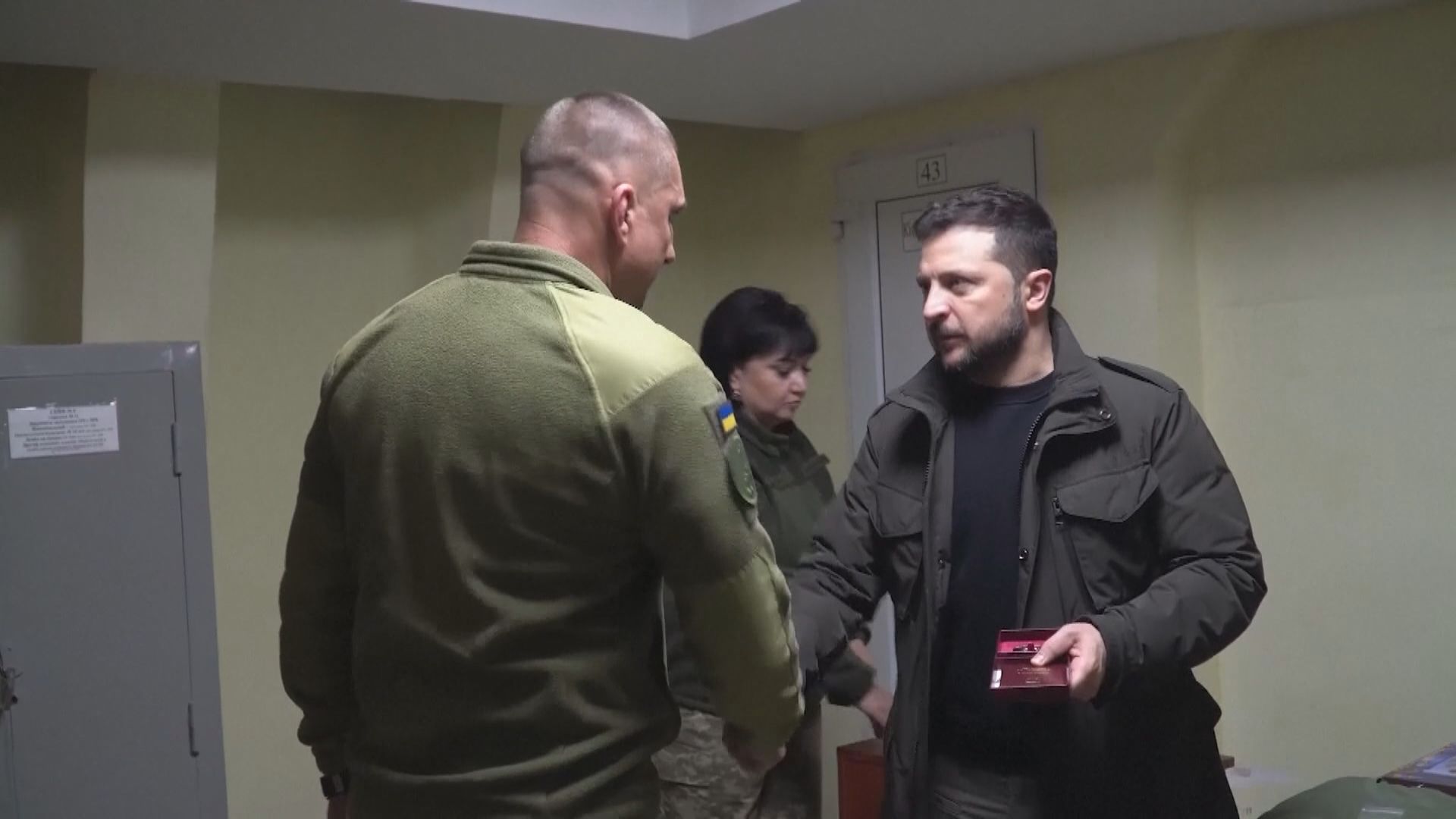 烏克蘭總統澤連斯基視察敖德薩