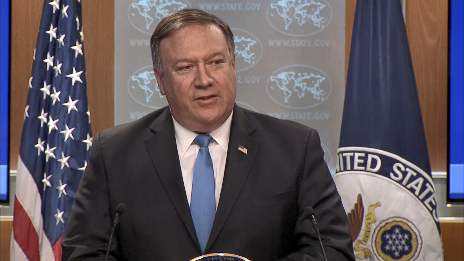 蓬佩奧本周將到訪烏克蘭晤澤連斯基