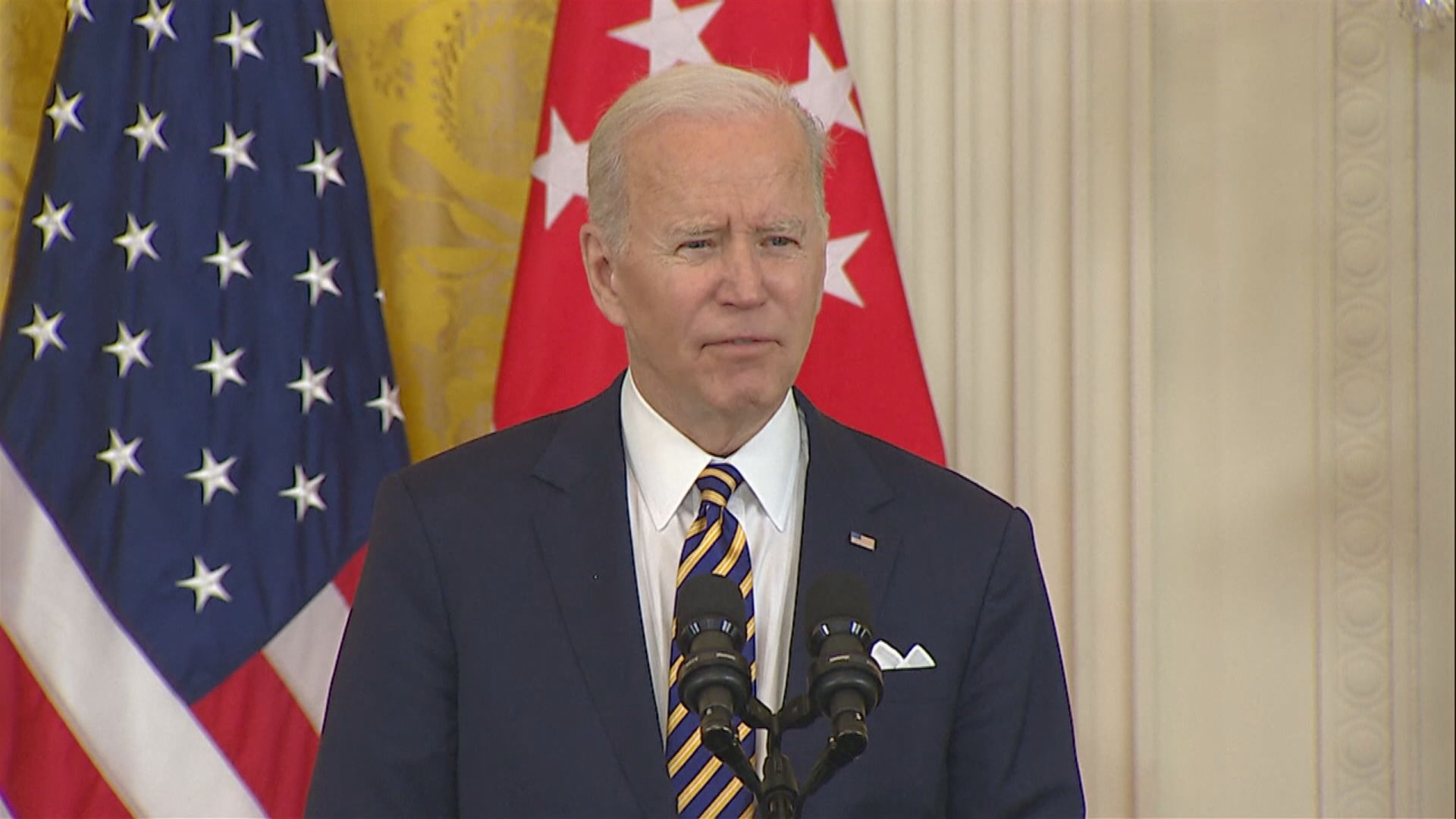 拜登指將觀望俄羅斯是否兌現減少在烏軍事行動承諾