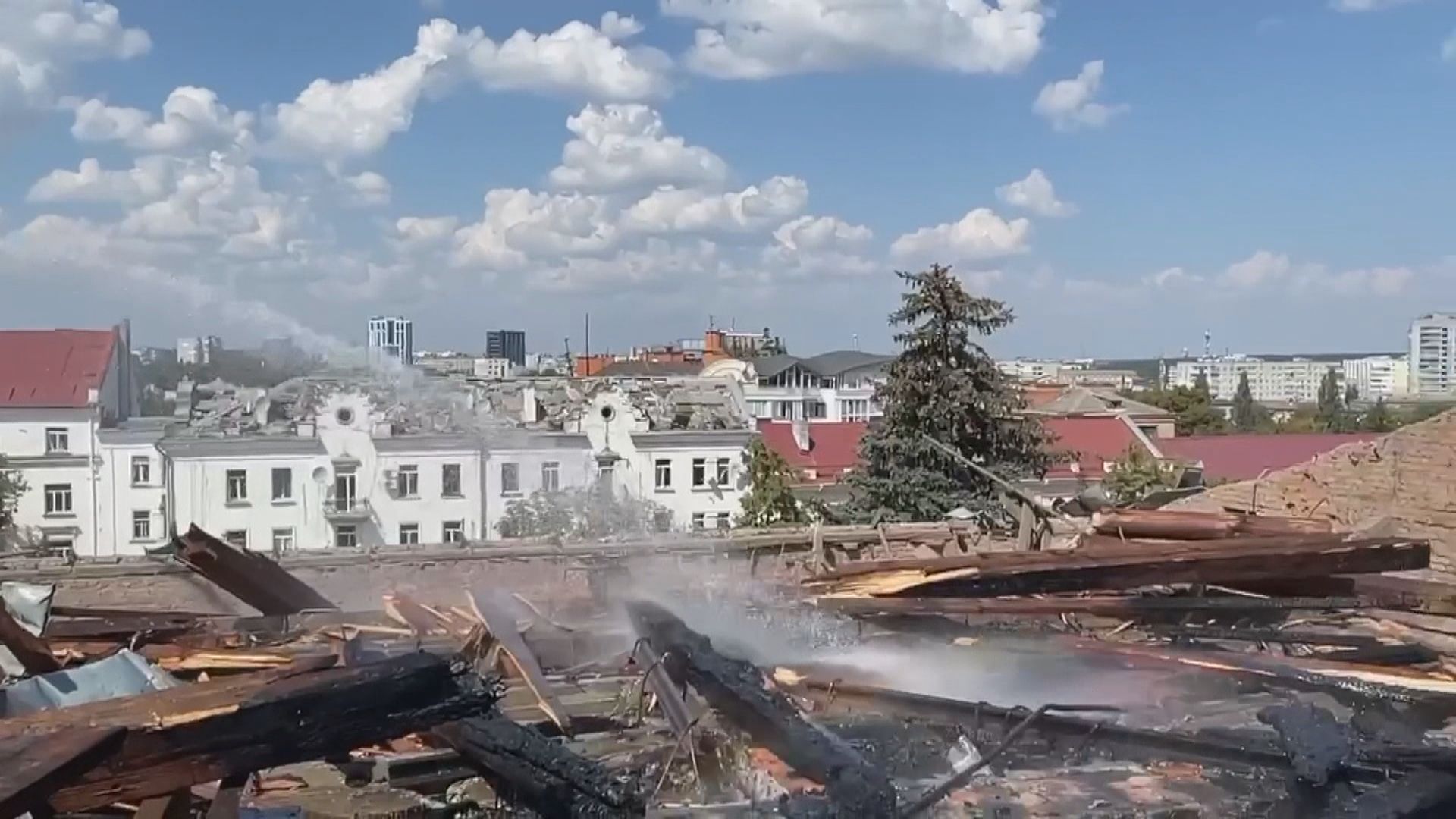 烏克蘭指責俄羅斯向切爾尼戈夫發動導彈攻擊