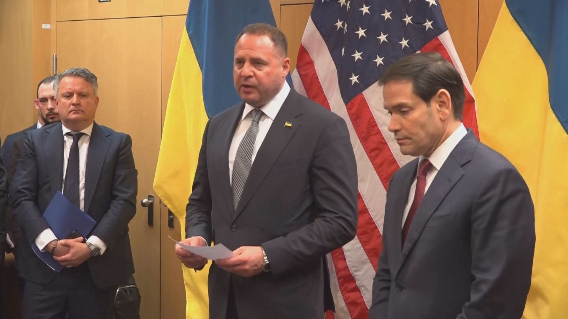 美烏官員日內瓦討論和平方案　雙方均稱富有成效