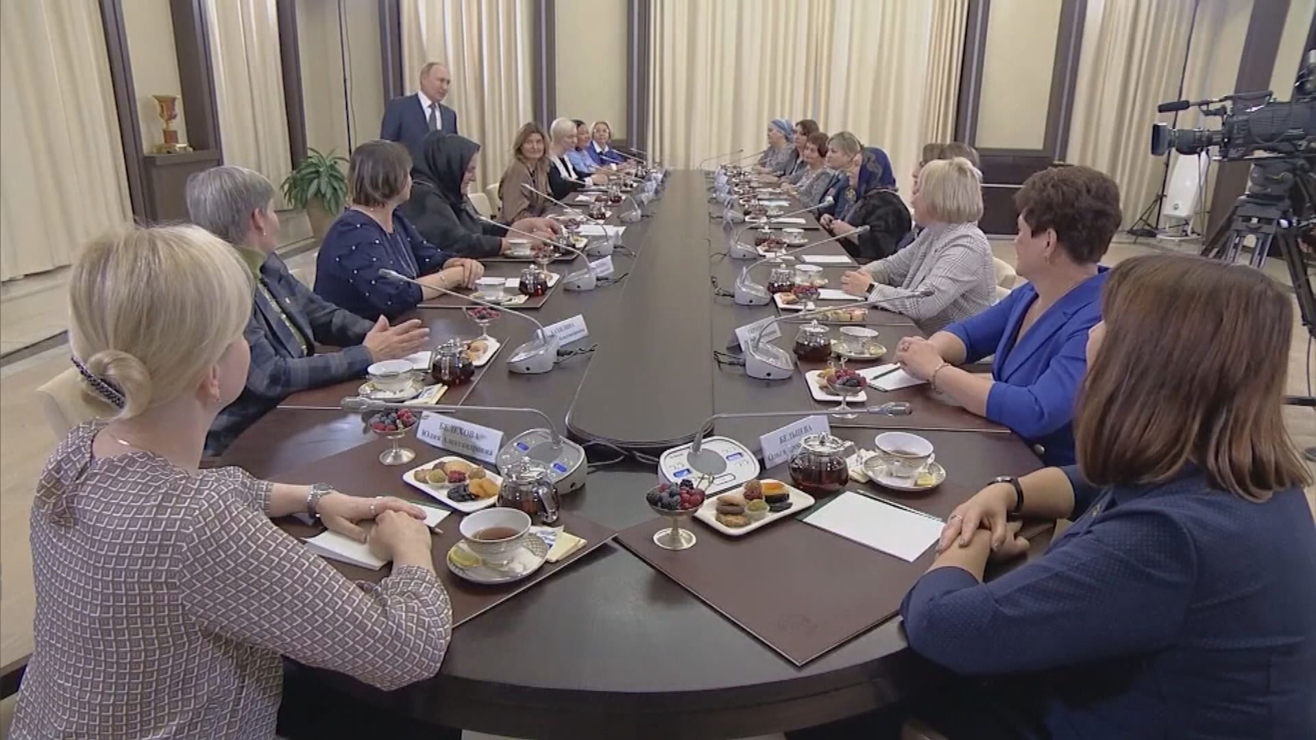 普京晤俄軍士兵母親　稱感受到對方痛苦