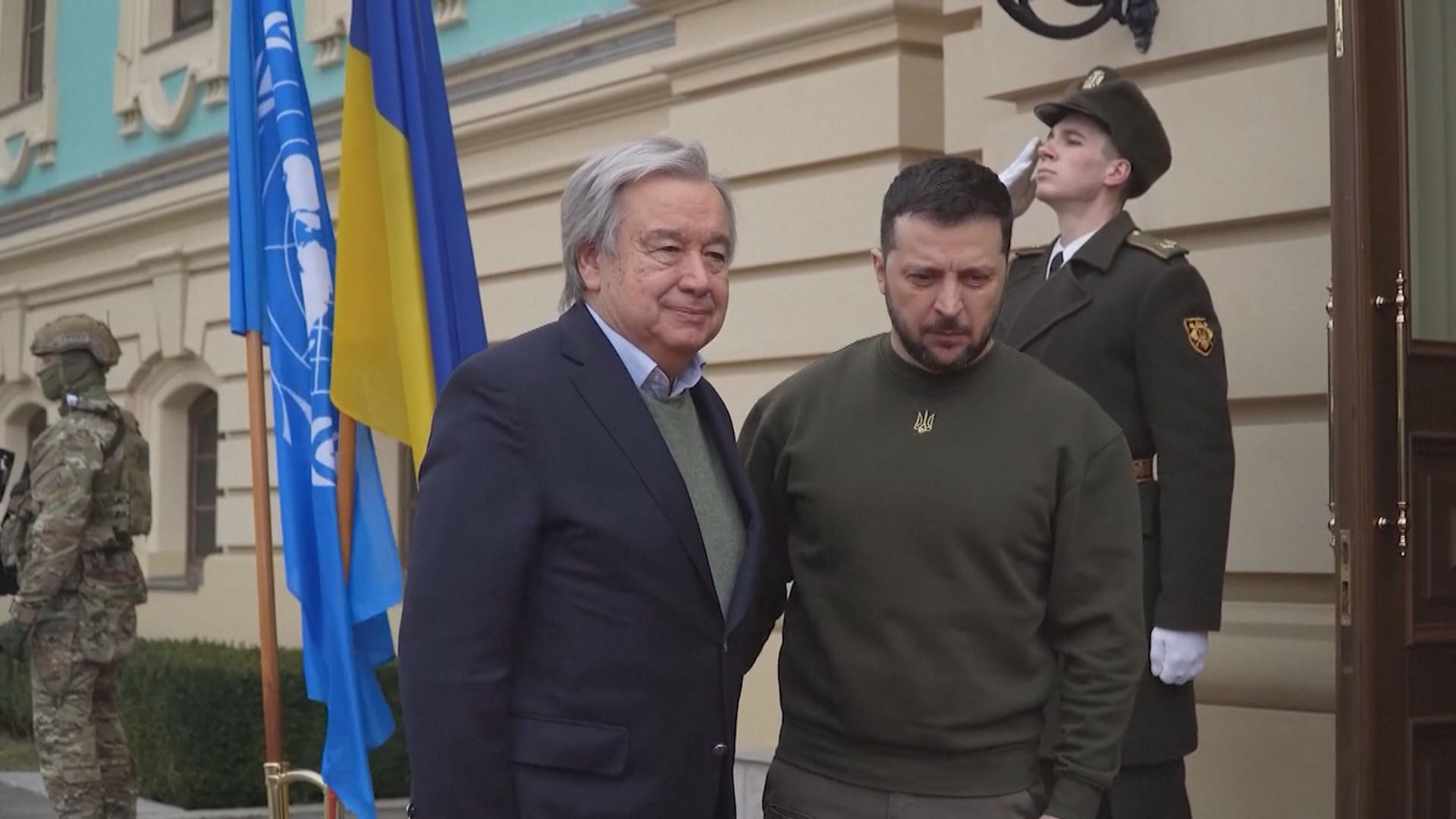 古特雷斯到訪基輔籲延長黑海糧食出口協議