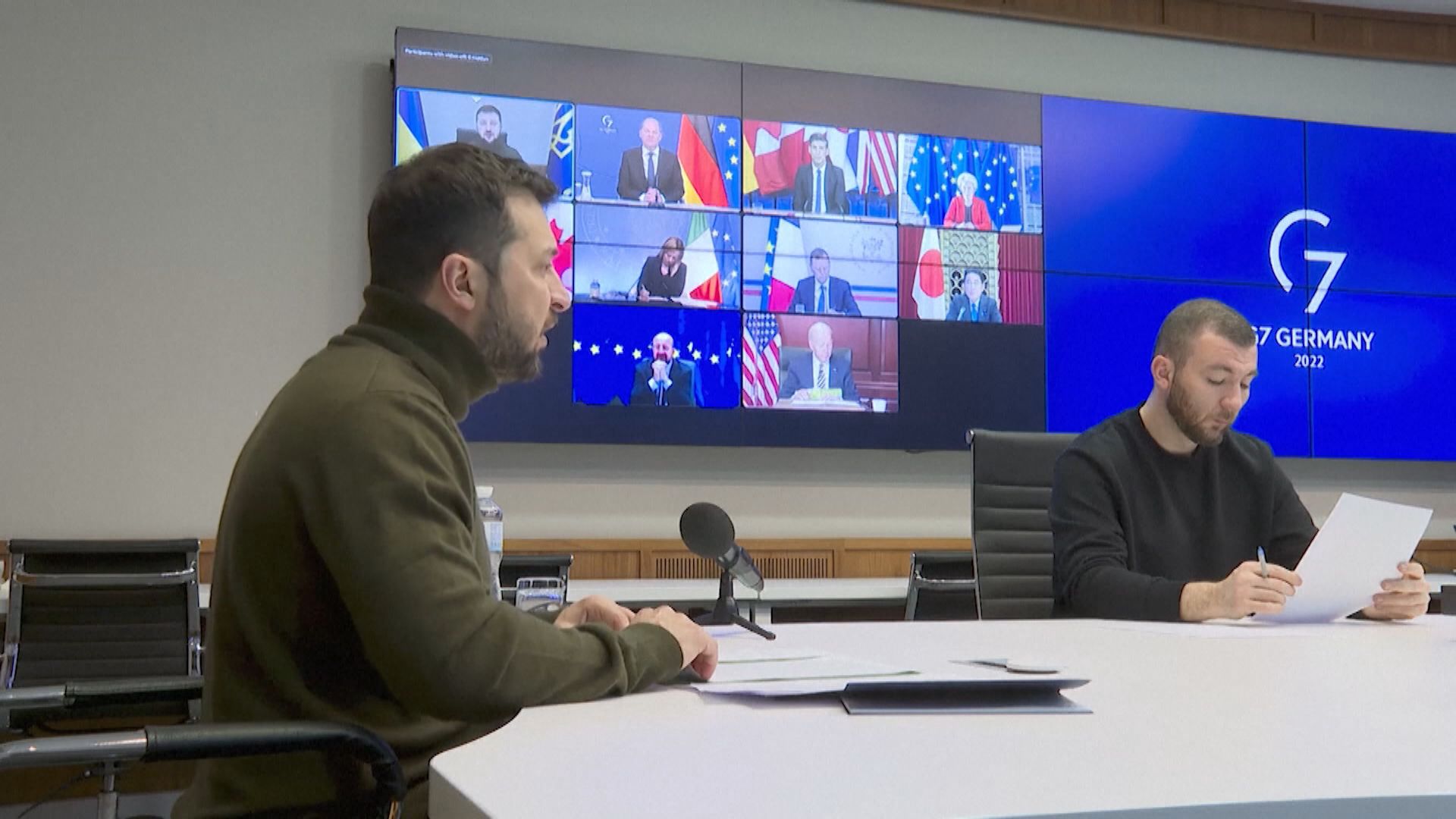 烏克蘭總統要求七國集團舉行全球和平峰會　烏總理指戰事或再引發難民危機