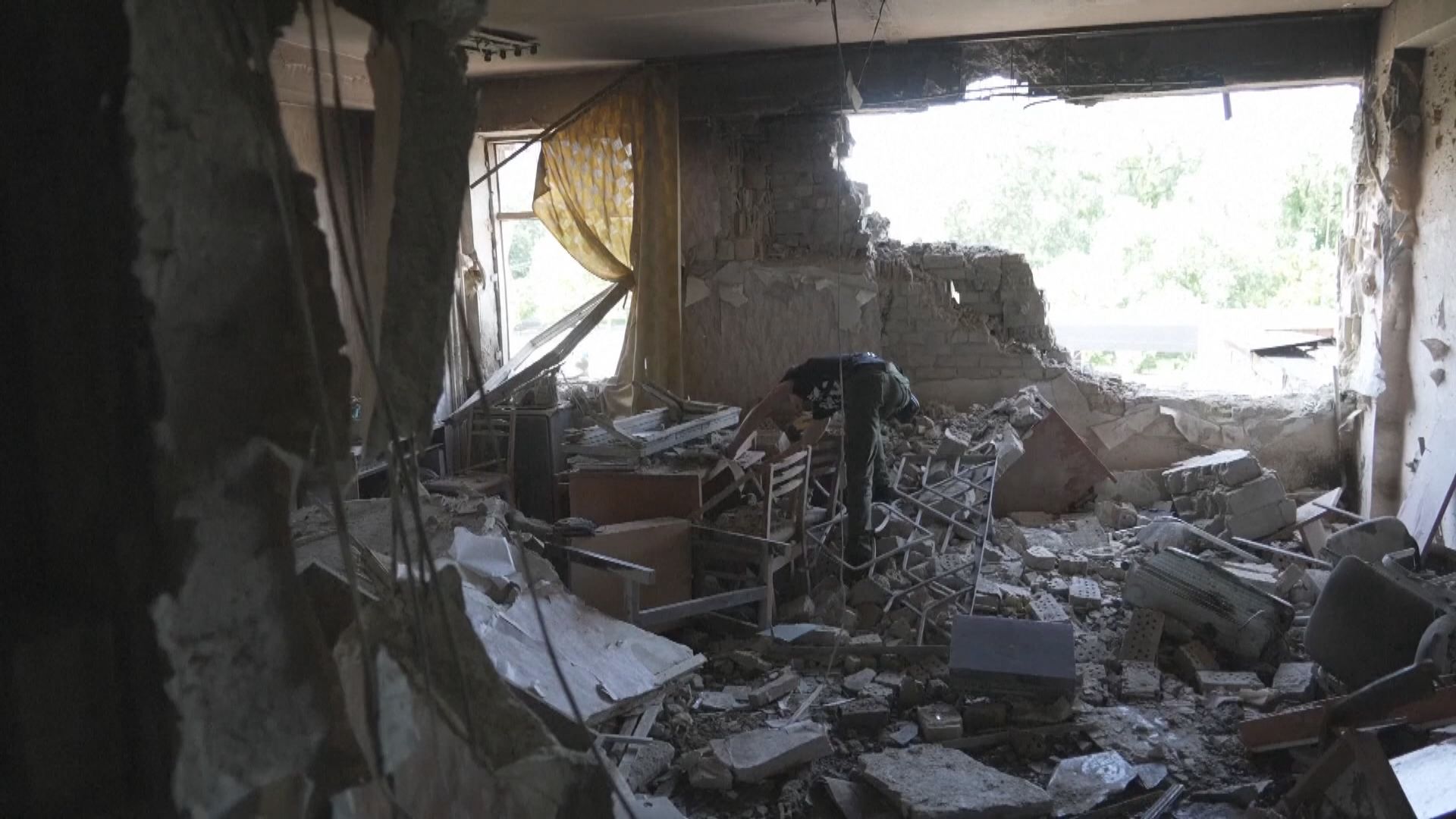 烏克蘭首都基輔再次受導彈攻擊