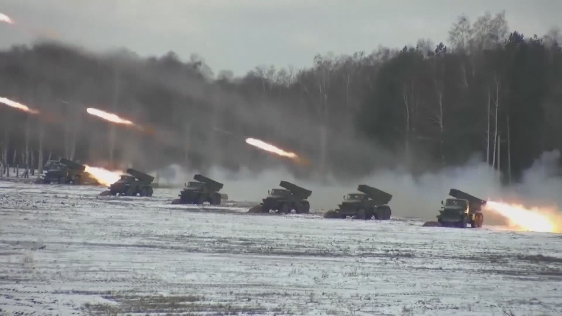 俄羅斯及白俄羅斯進行聯合軍演