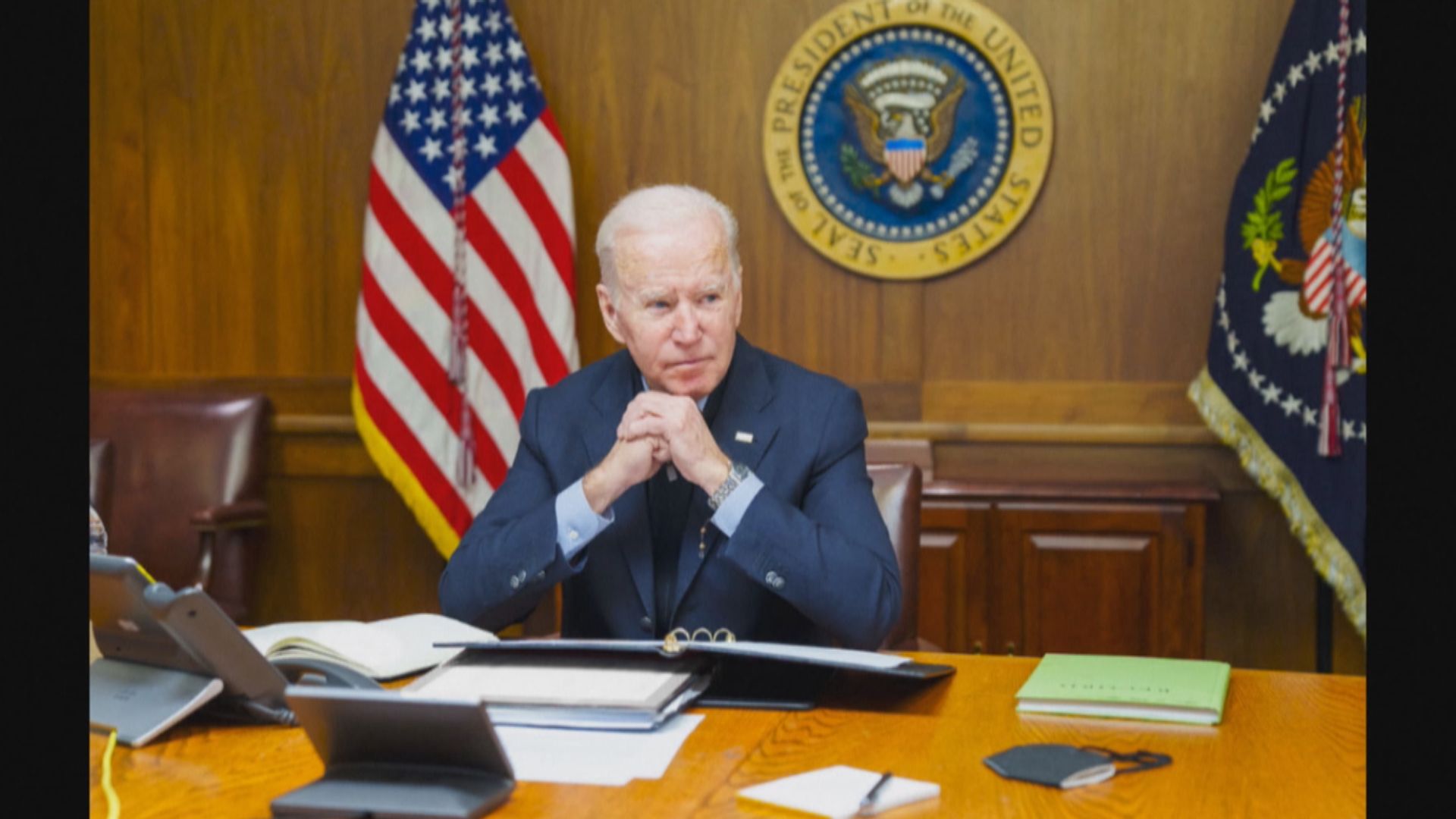 拜登電話警告普京入侵烏克蘭將付沉重代價