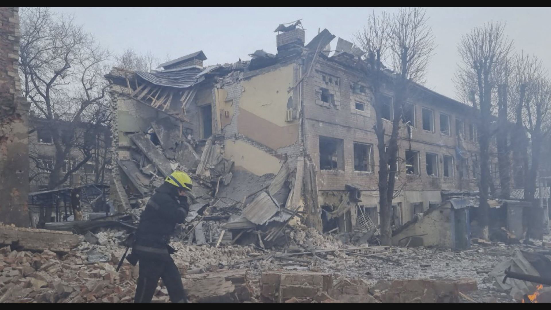 烏克蘭西部有城鎮首次遇襲