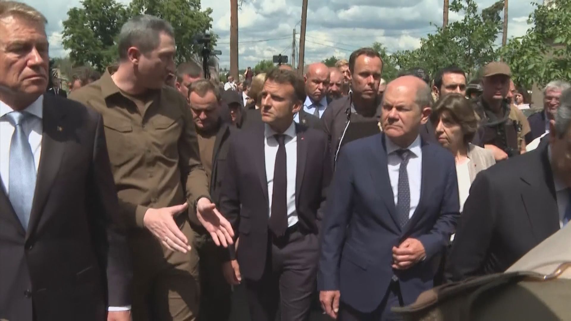 法、德、意及羅馬尼亞領袖支持烏克蘭成為歐盟候選成員國