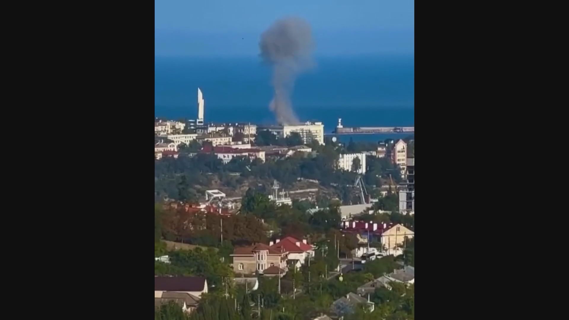 黑海艦隊總部遭無人機攻擊　俄軍指控烏克蘭使用化武