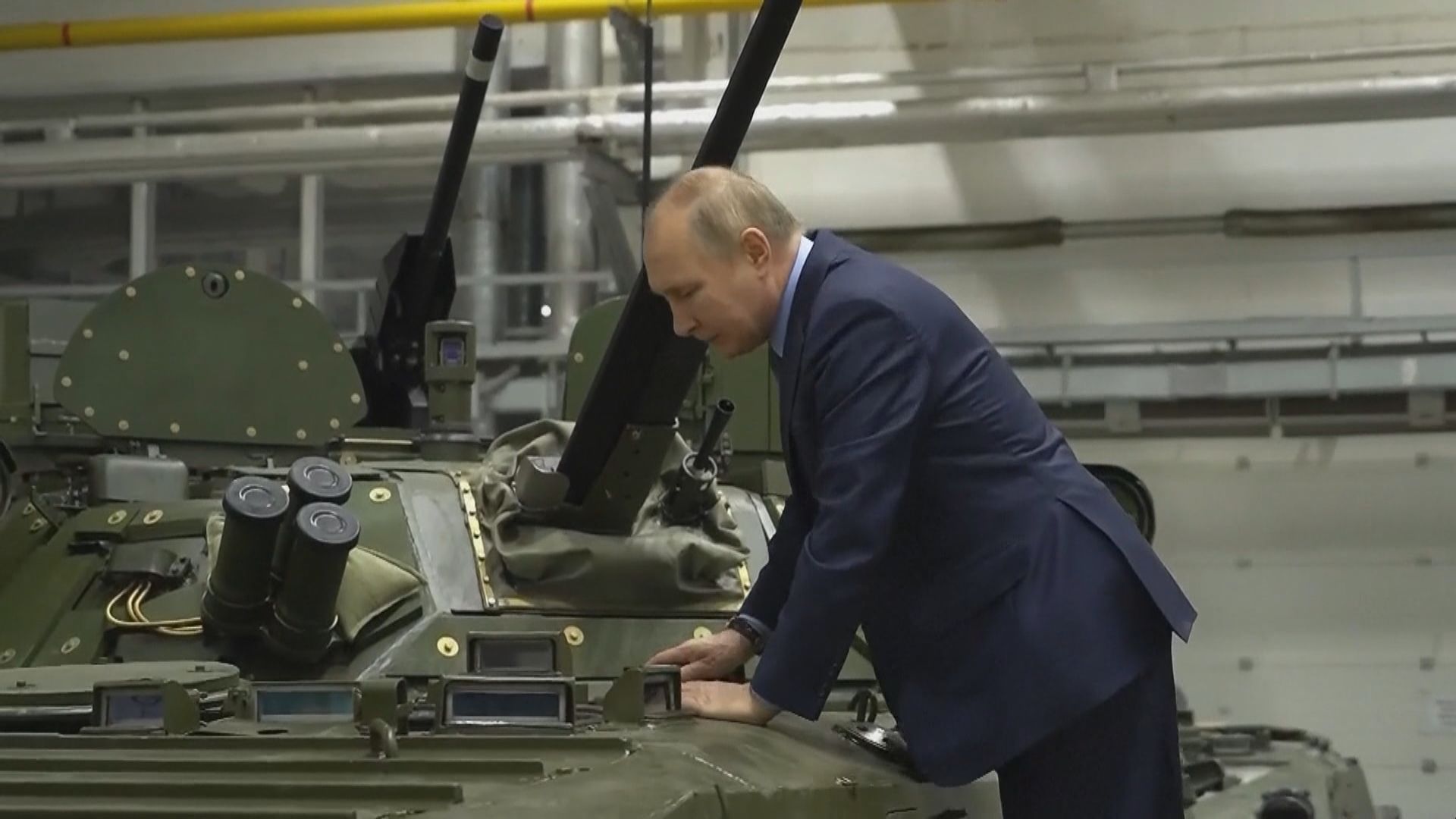 普京視察軍工企業　要求增產供應前線士兵