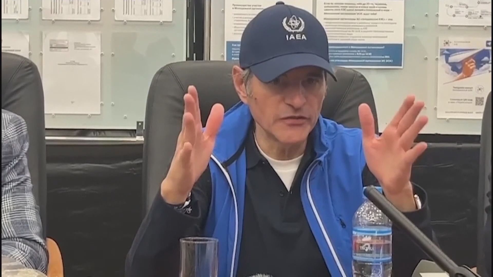 格羅西視察扎波羅熱核電廠