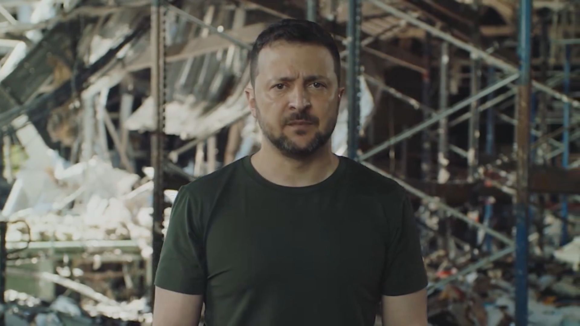 澤連斯基再促請習近平出席下月中烏克蘭和平峰會