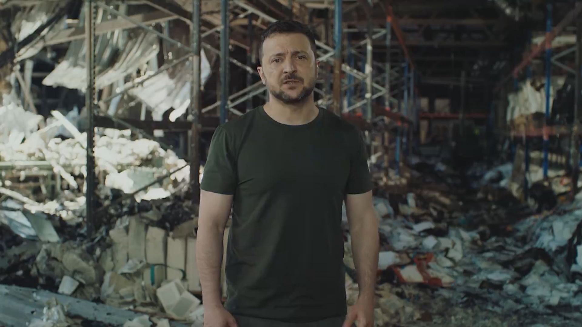 澤連斯基呼籲中美元首出席下月烏克蘭和平峰會