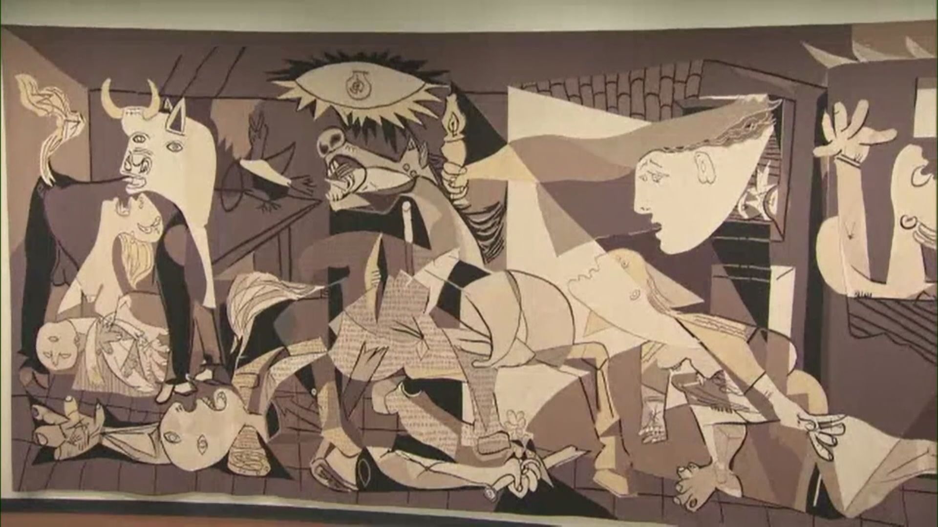 畢加索《格爾尼卡》掛氈消失一年後回到聯合國總部大樓