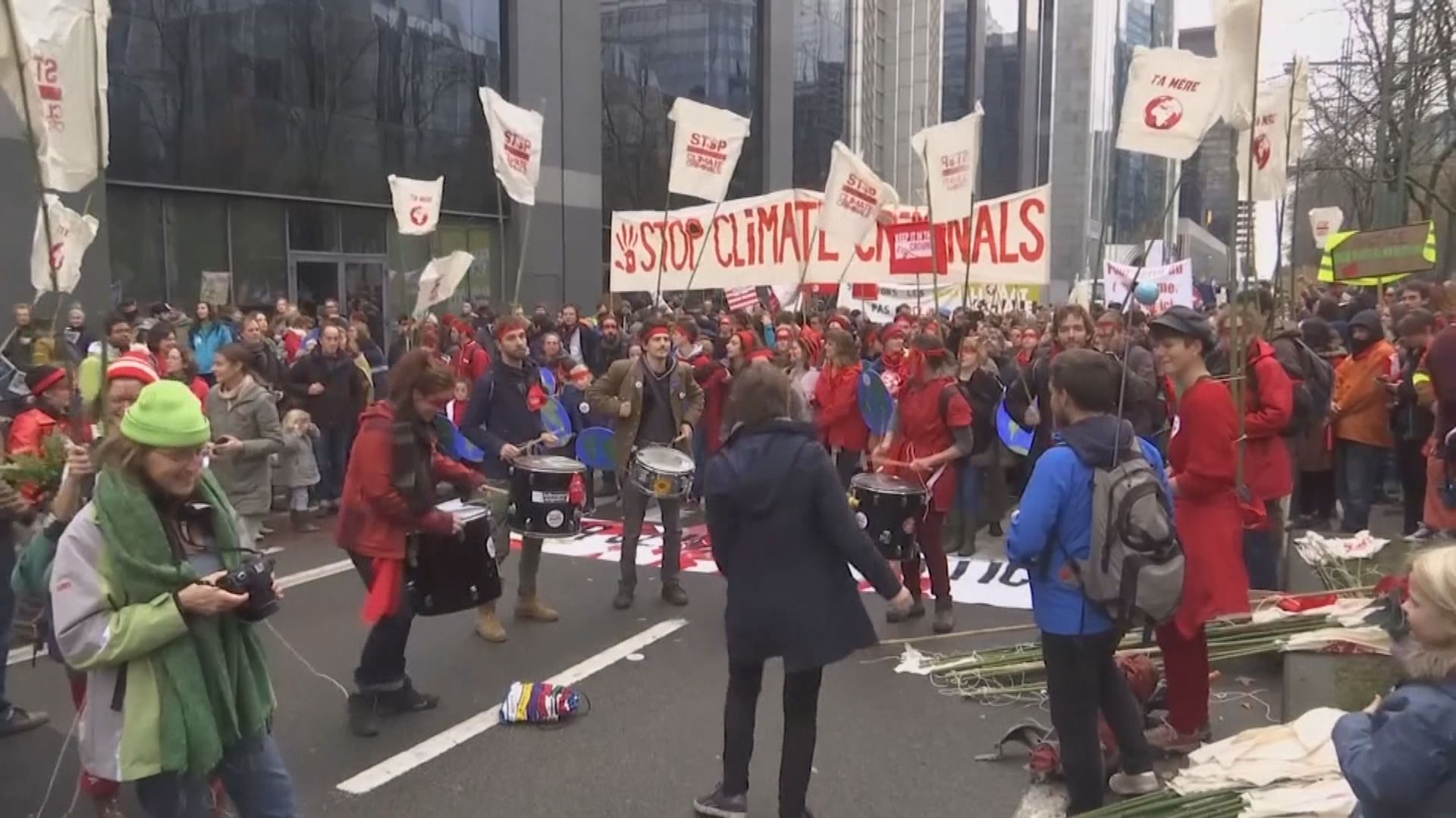 氣候變化會議召開　多國有示威促正視問題