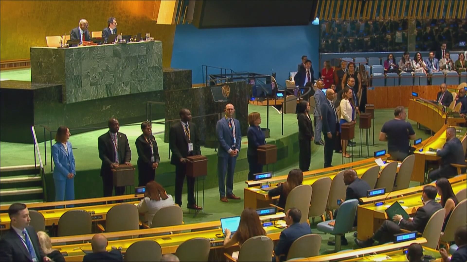 聯合國大會改選5個安理會非常任理事國