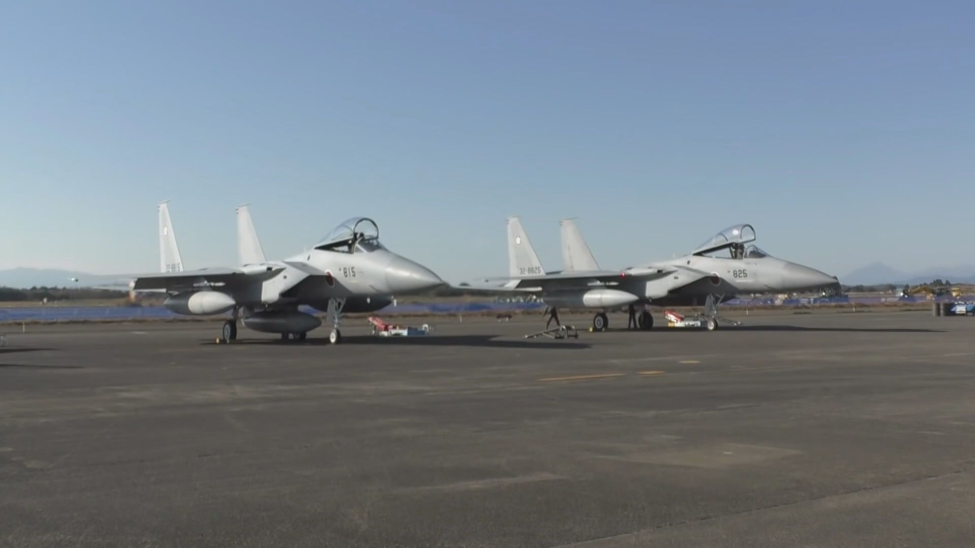 美日派戰機飛越日本海回應北韓試射導彈