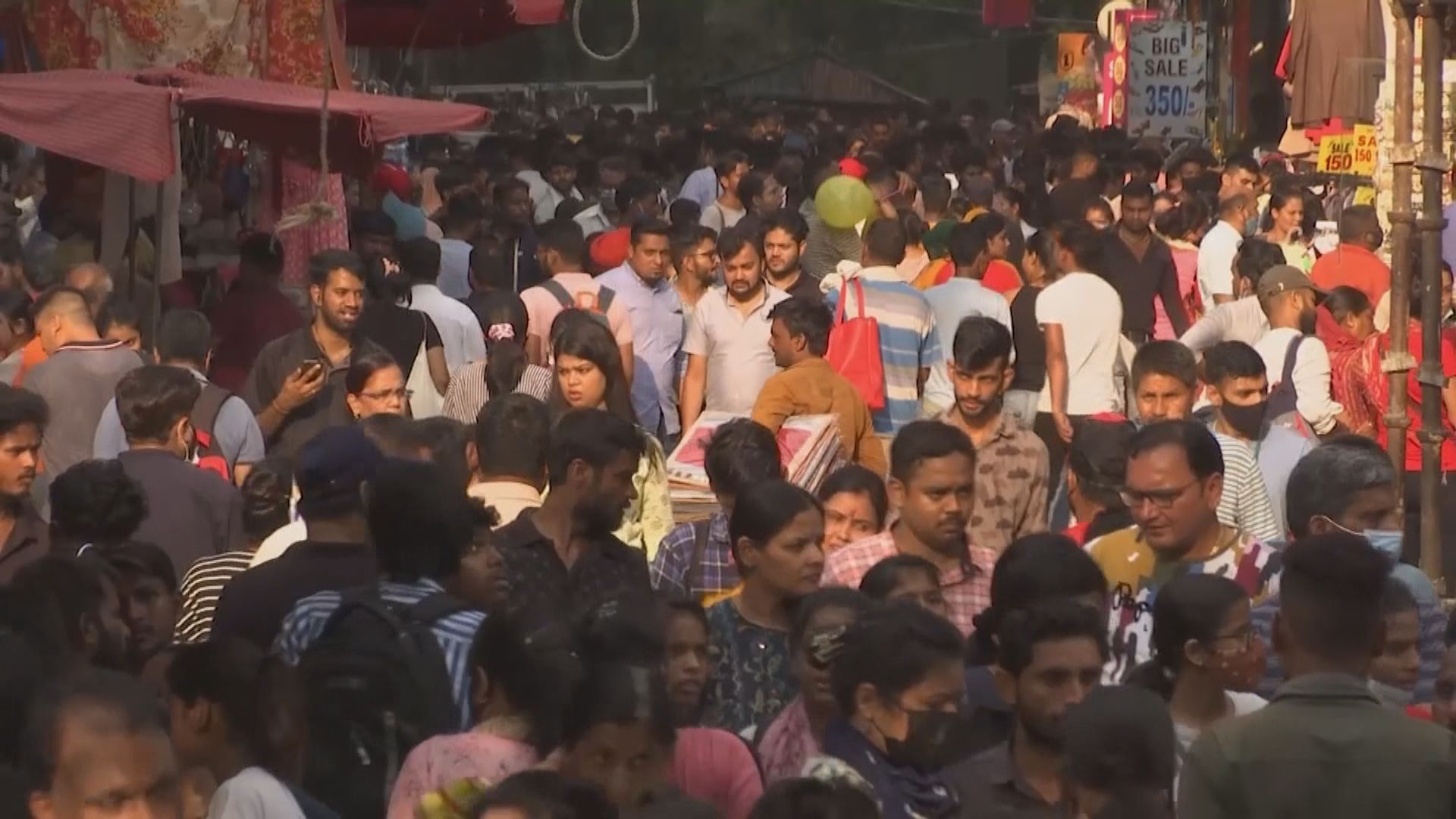 聯合國：印度本月將取代中國成為最多人口國家