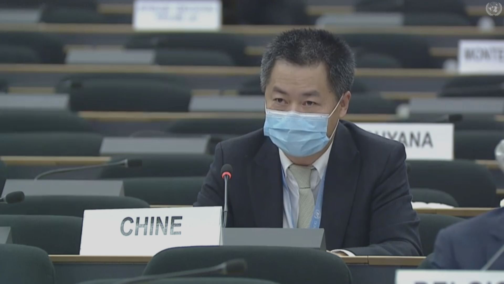 聯國人權理事會多名代表批中國人權　中方質疑英國沒資格當「人權教師爺」