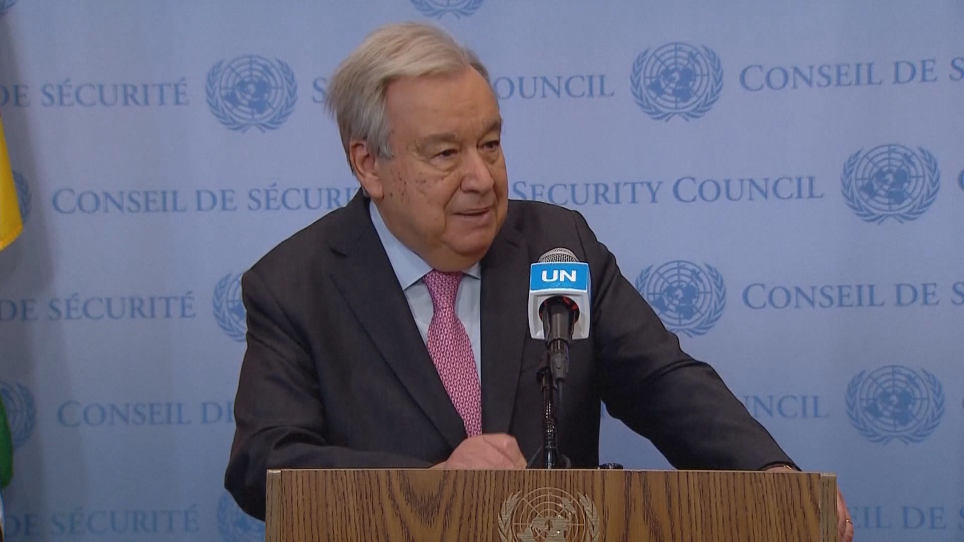 古特雷斯敦促俄羅斯徹底遵從安理會對北韓制裁