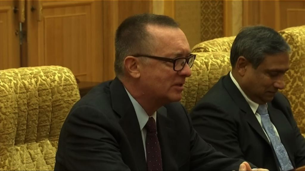 費爾特曼結束訪朝　呼籲各方真誠對話