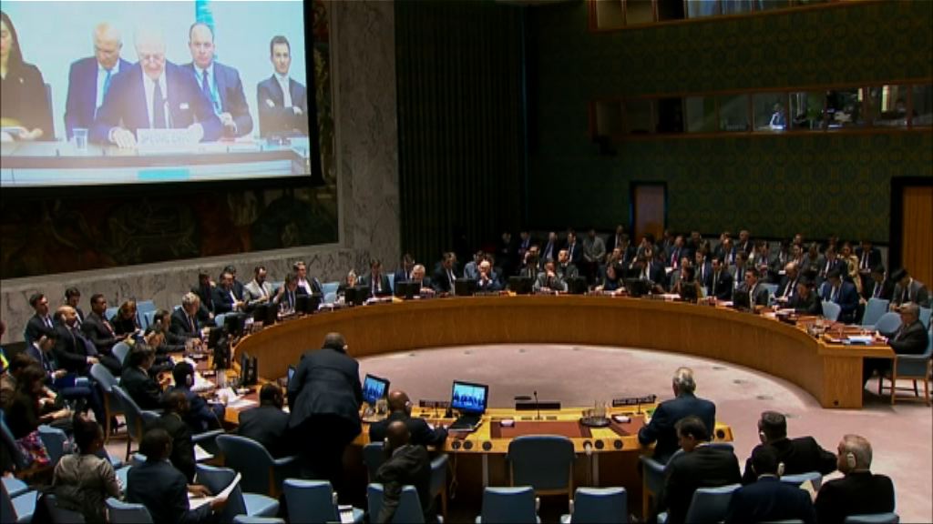 聯合國安理會開會商敘利亞化武襲擊