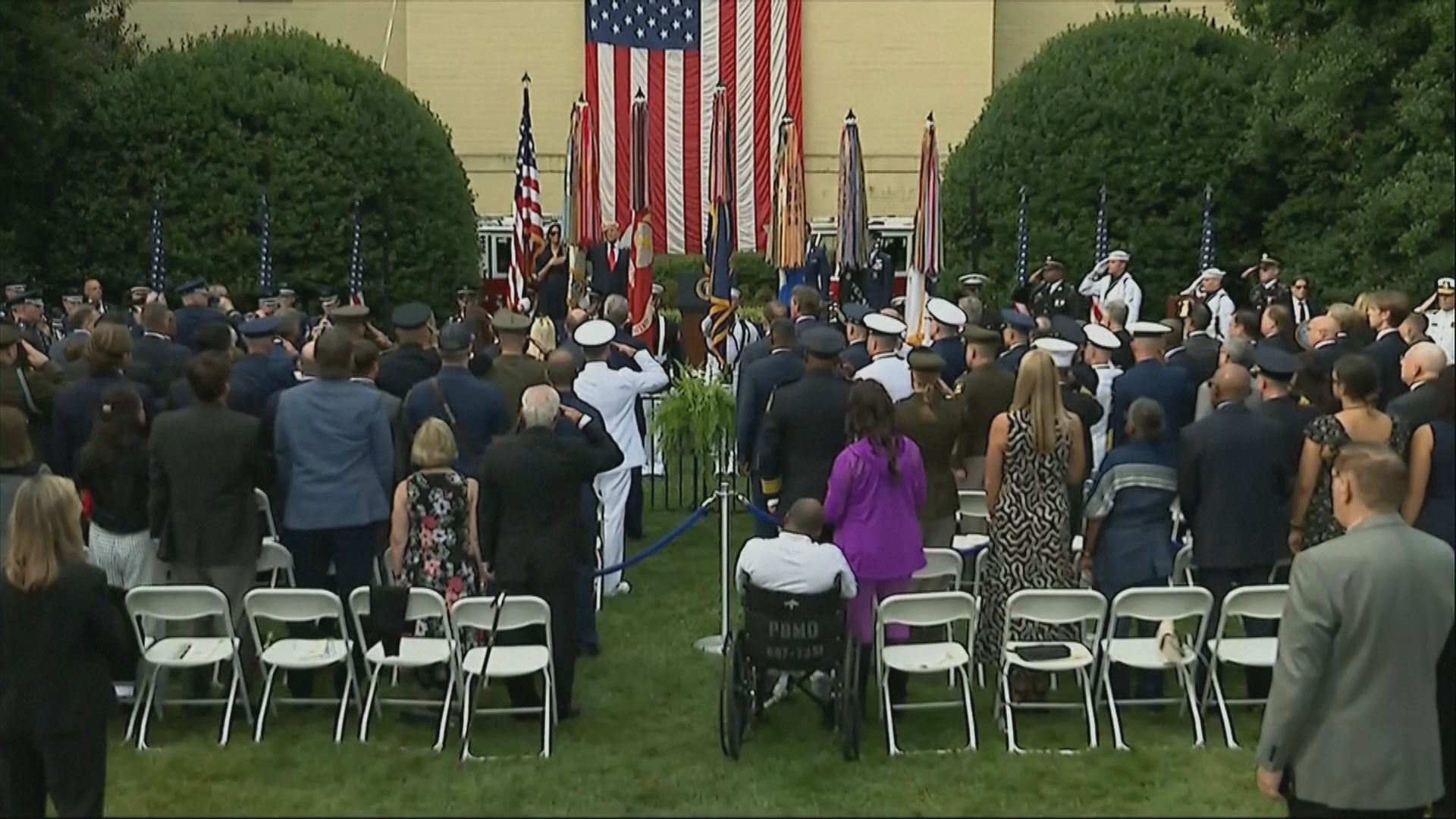 911事件24周年　五角大樓舉行悼念儀式(曾維駿報道)