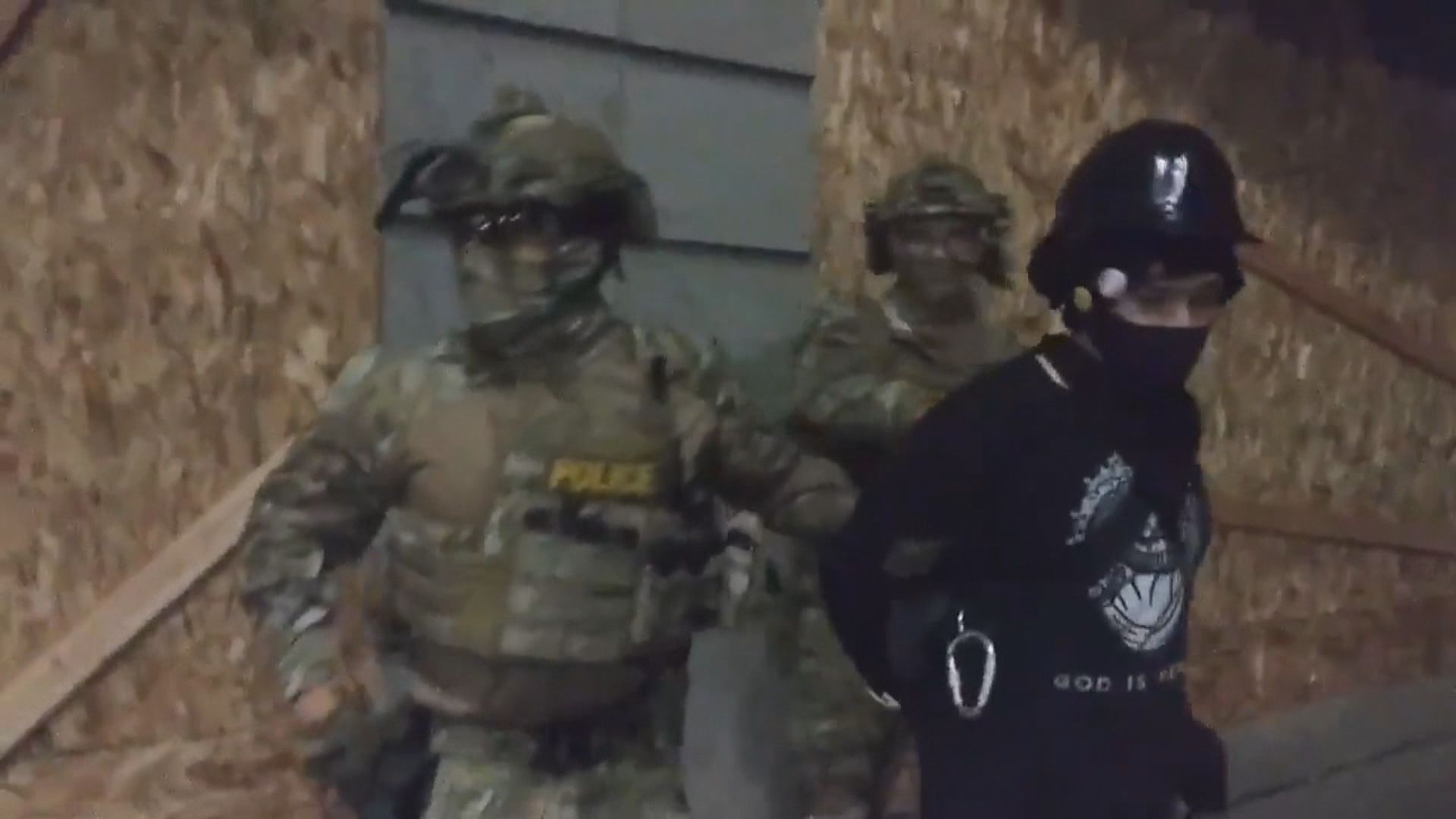 美國國土安全部人員在波特蘭執法被批評濫權