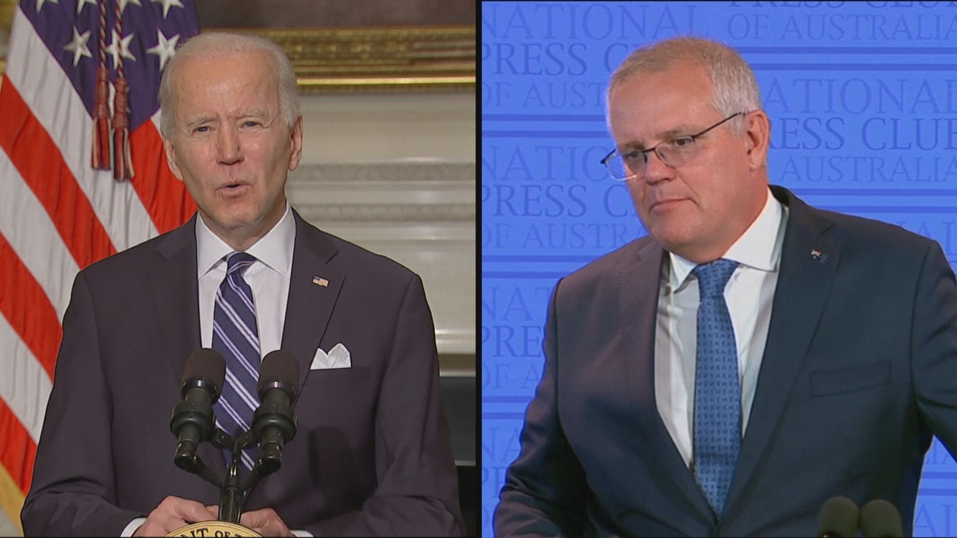 美澳領袖通話商加強兩國合作及應對中國