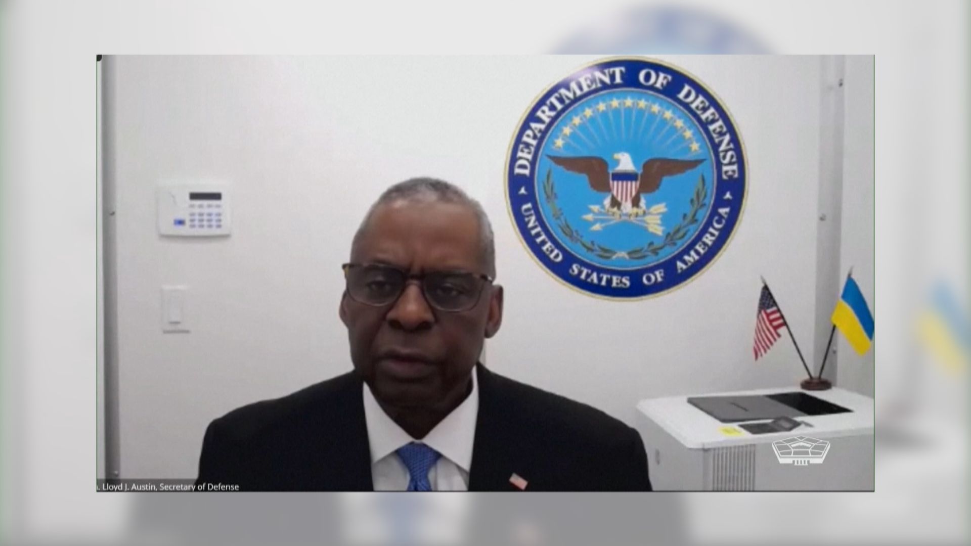 美防長奧斯汀入院以來首露面 促各國續支援烏克蘭