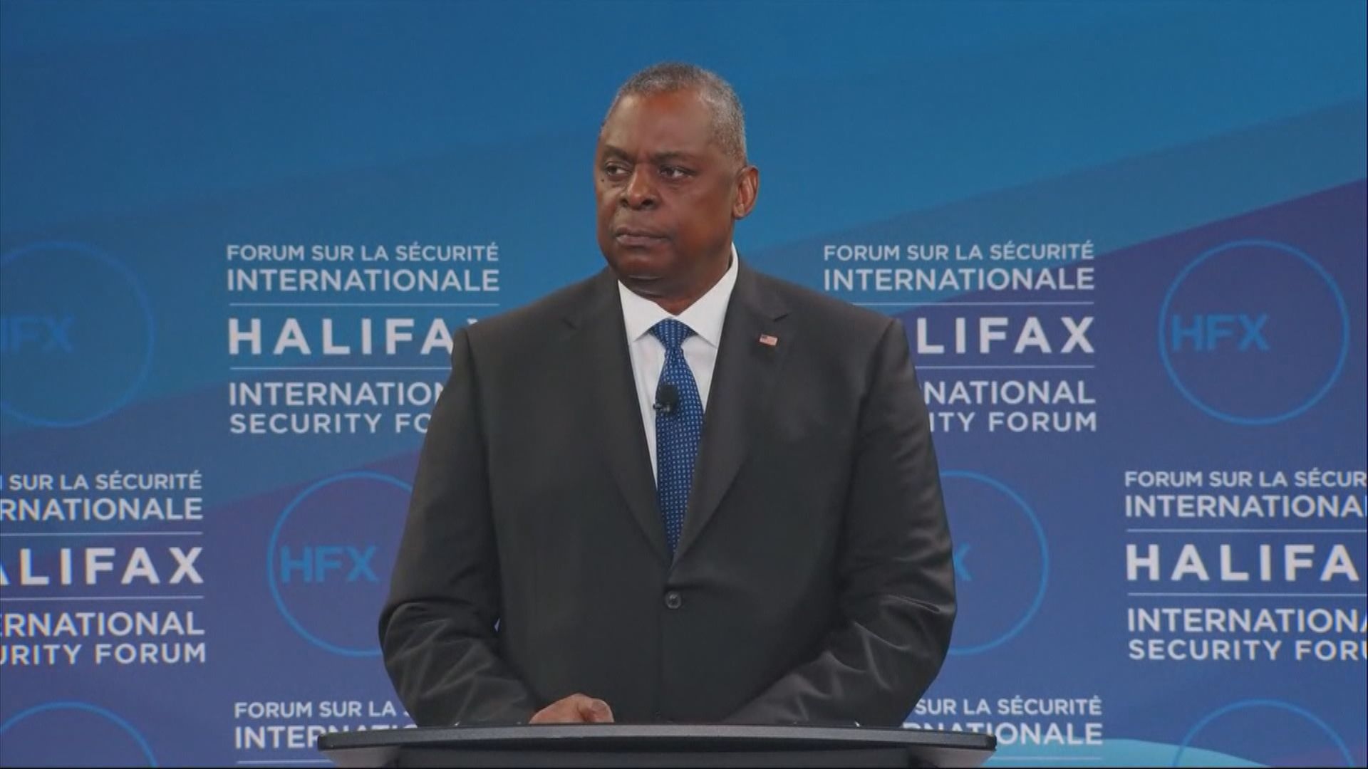 奧斯汀返回美國國防部辦公 晤北約秘書長