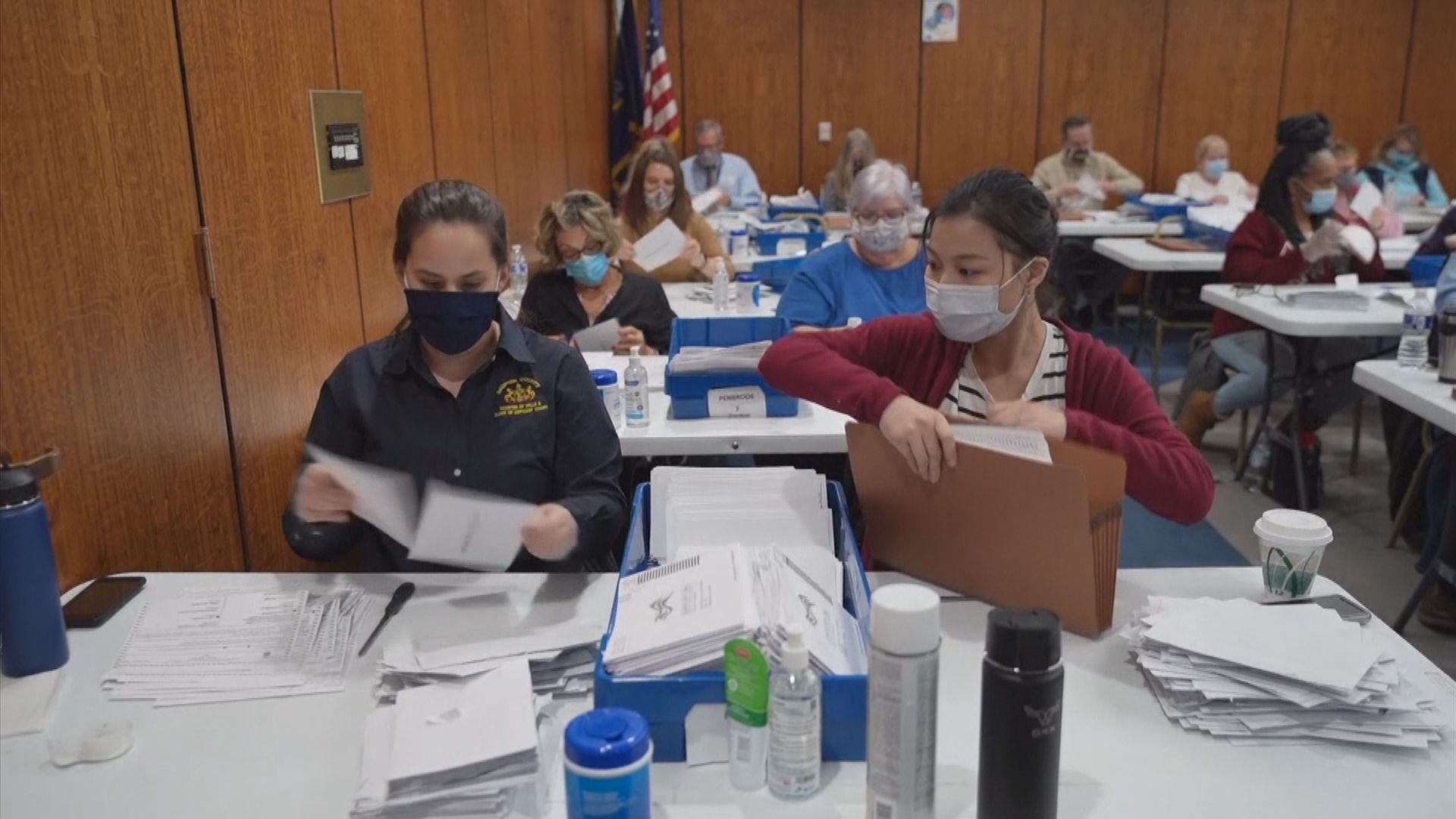 美國總統大選有逾一億選民提早投票