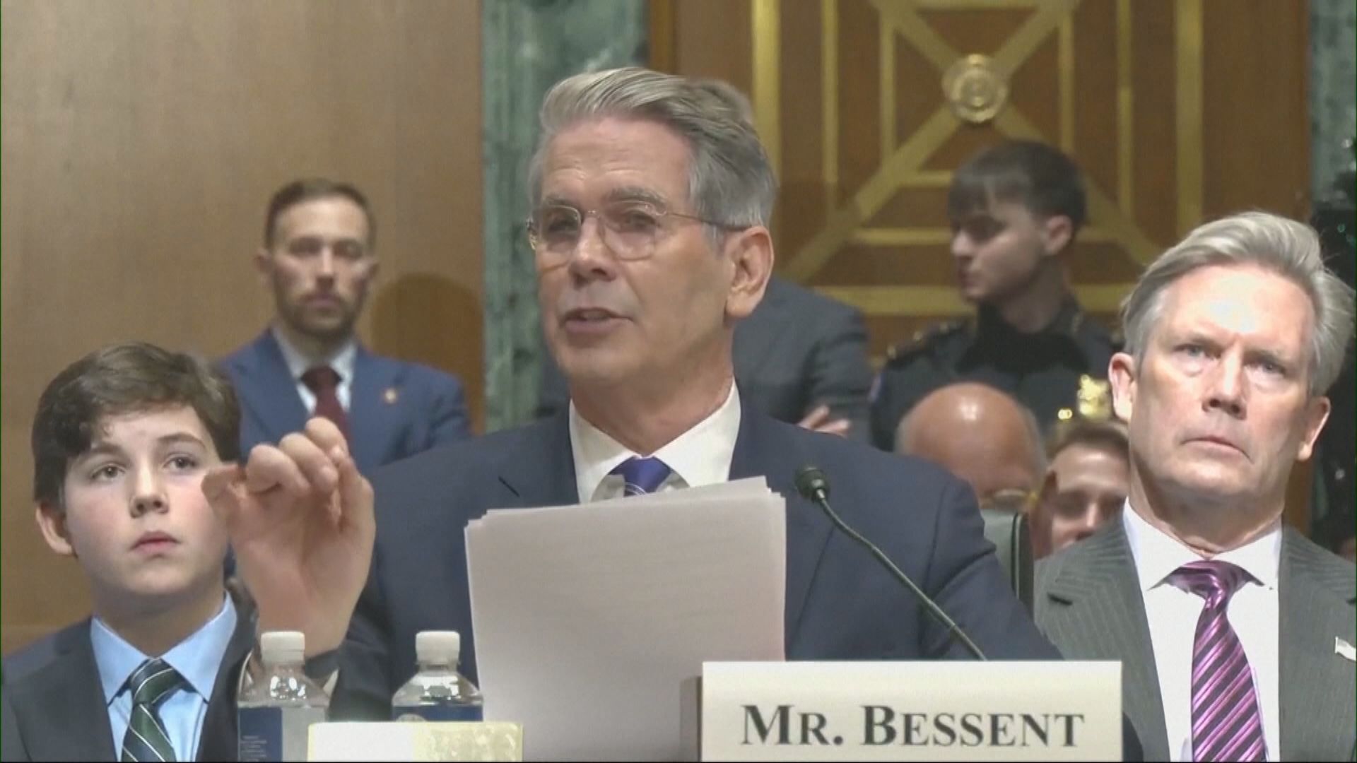 貝森特料美中官員將再會晤討論貿易問題